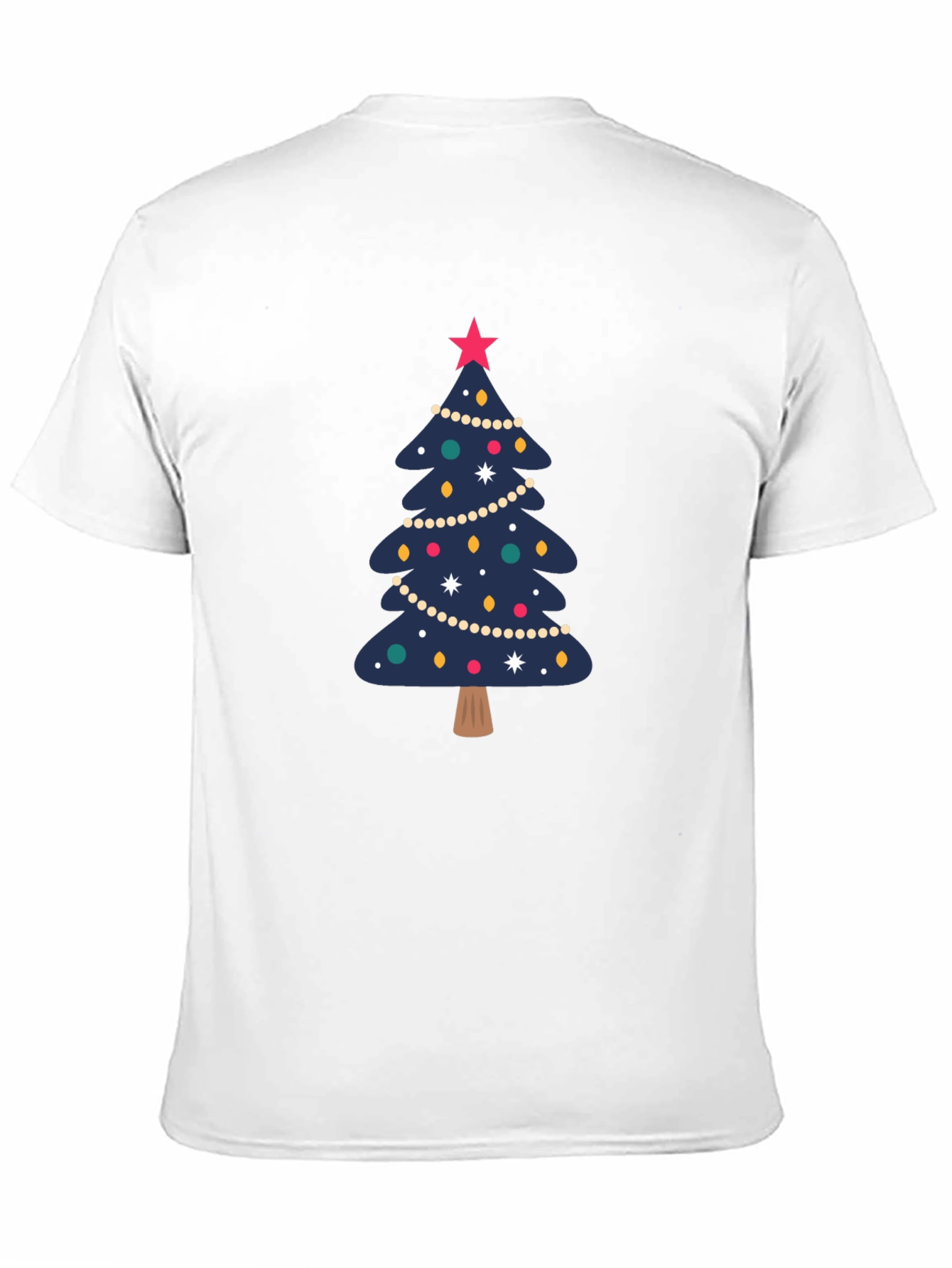 Festive Christmas Tree Graphic Tee