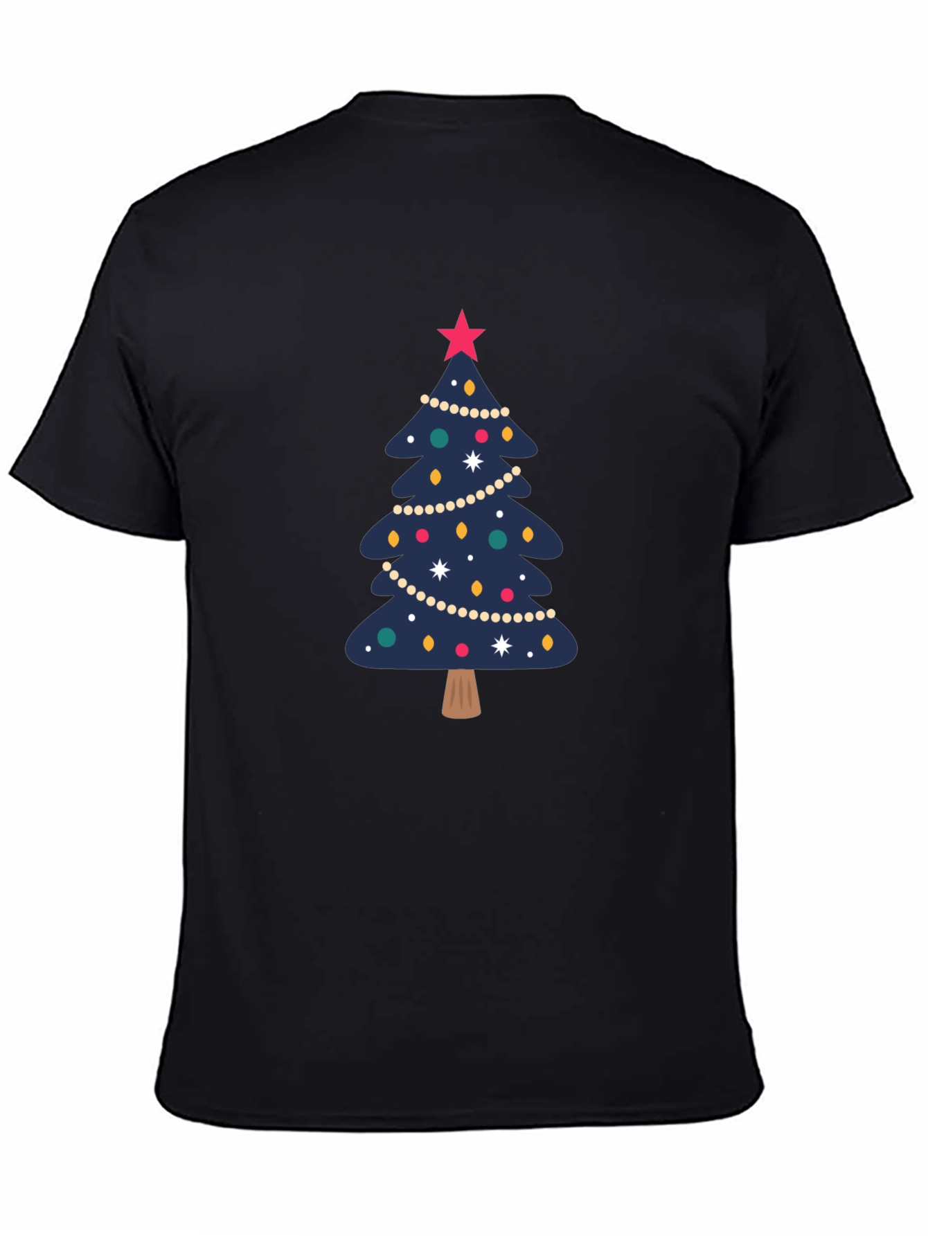 Festive Christmas Tree Graphic Tee