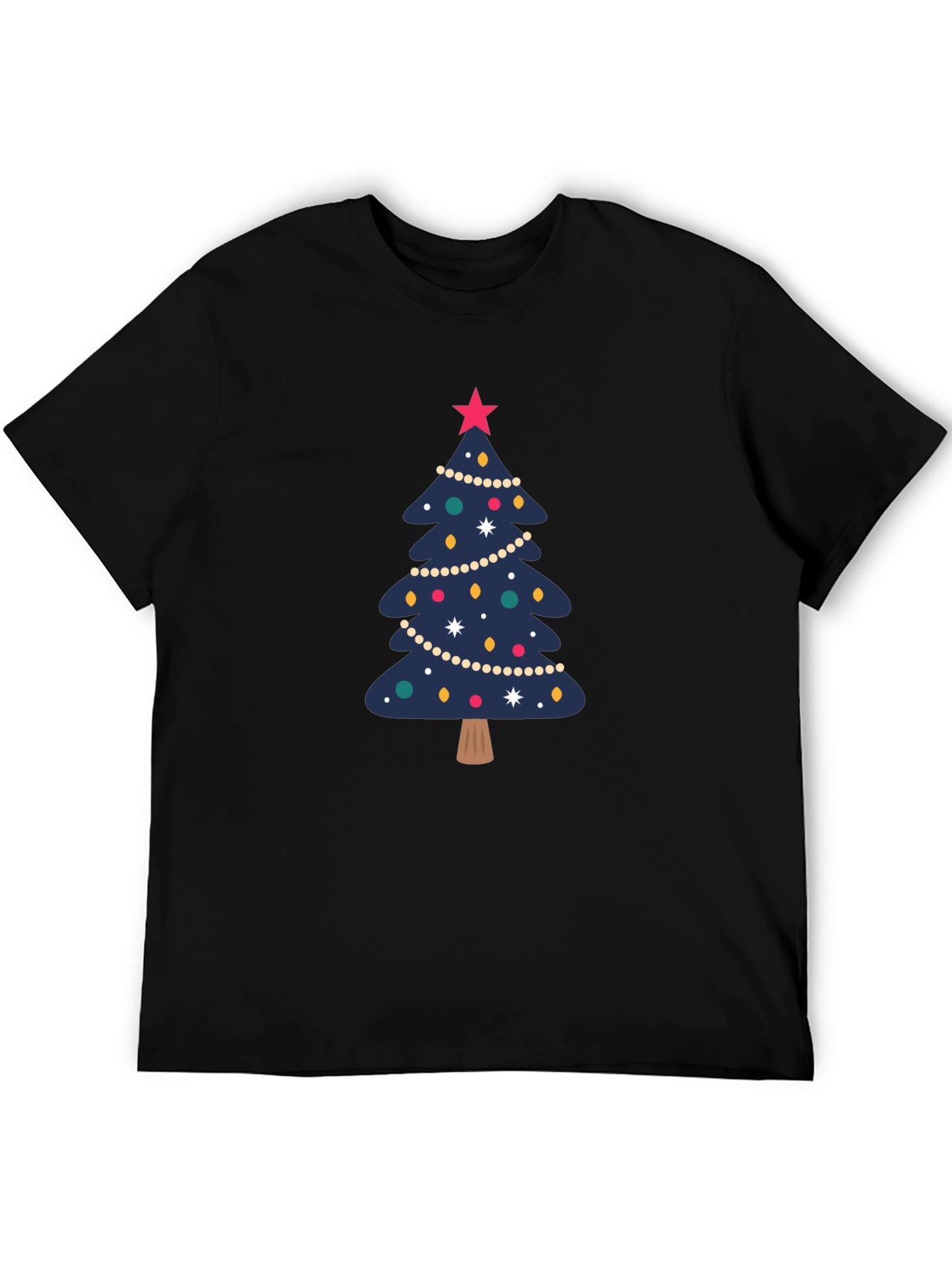Festive Christmas Tree Graphic Tee