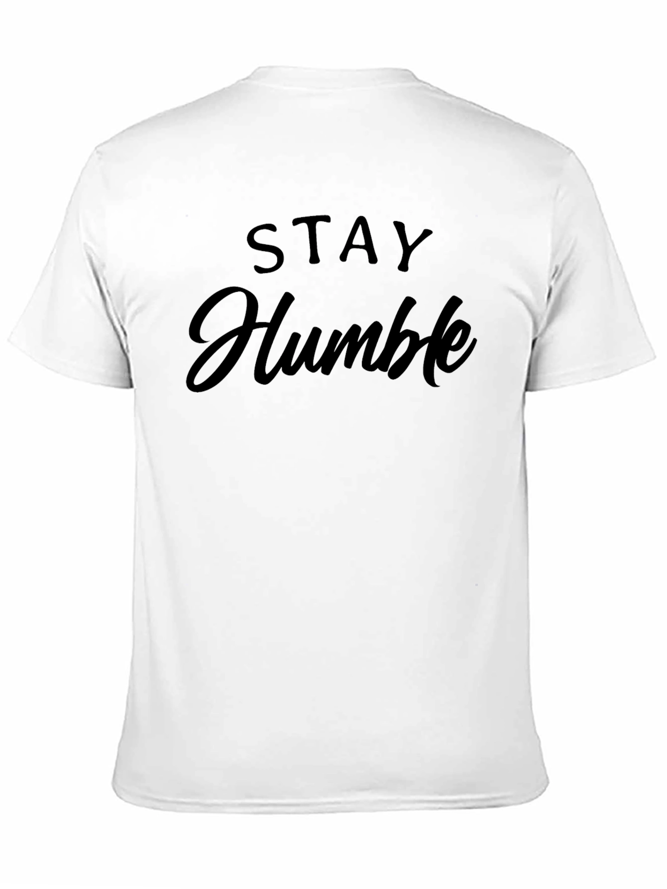 Stay Humble Graphic Tee - Mens Black T-Shirt