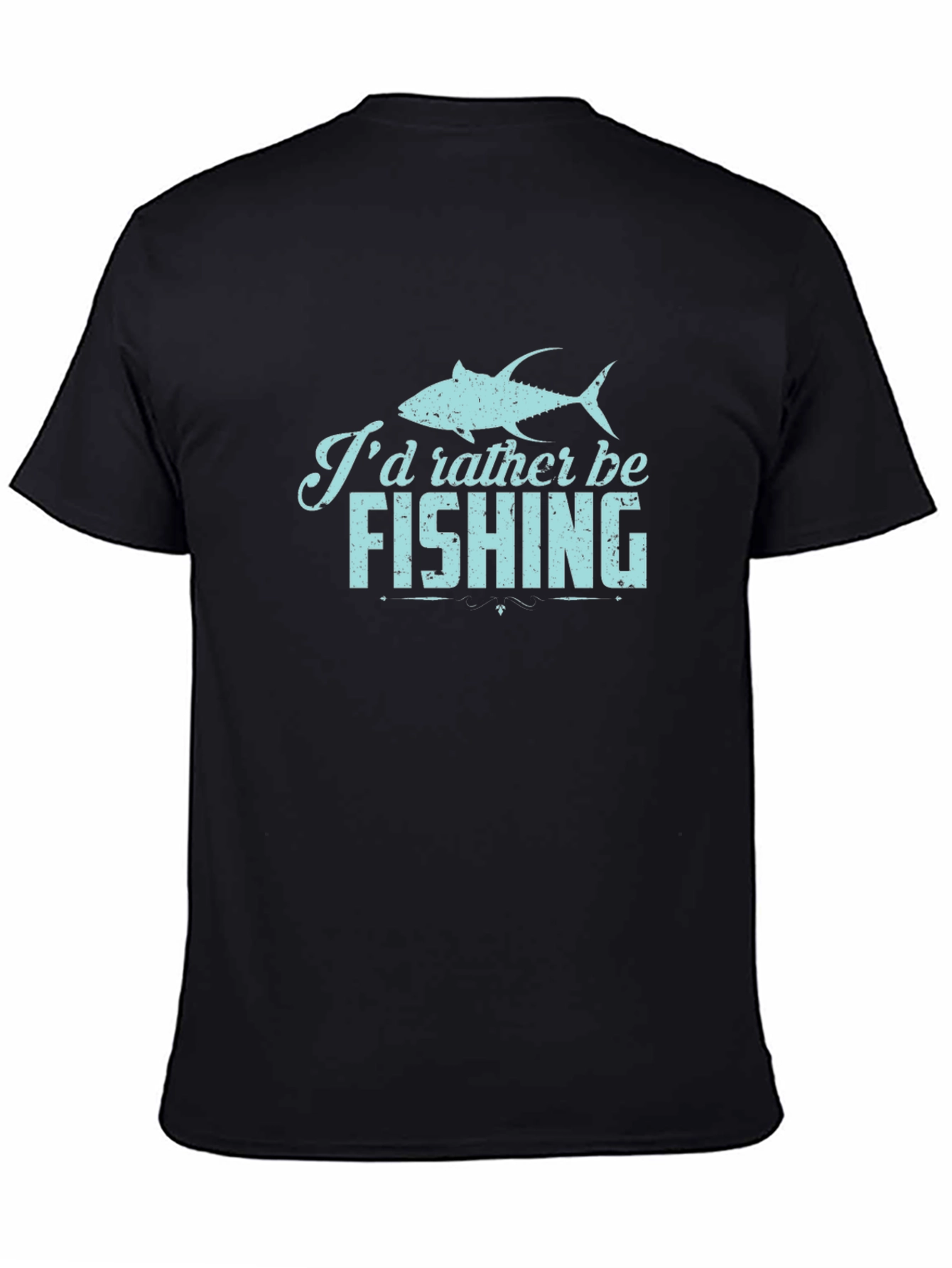 Id Rather Be Fishing Graphic Tee