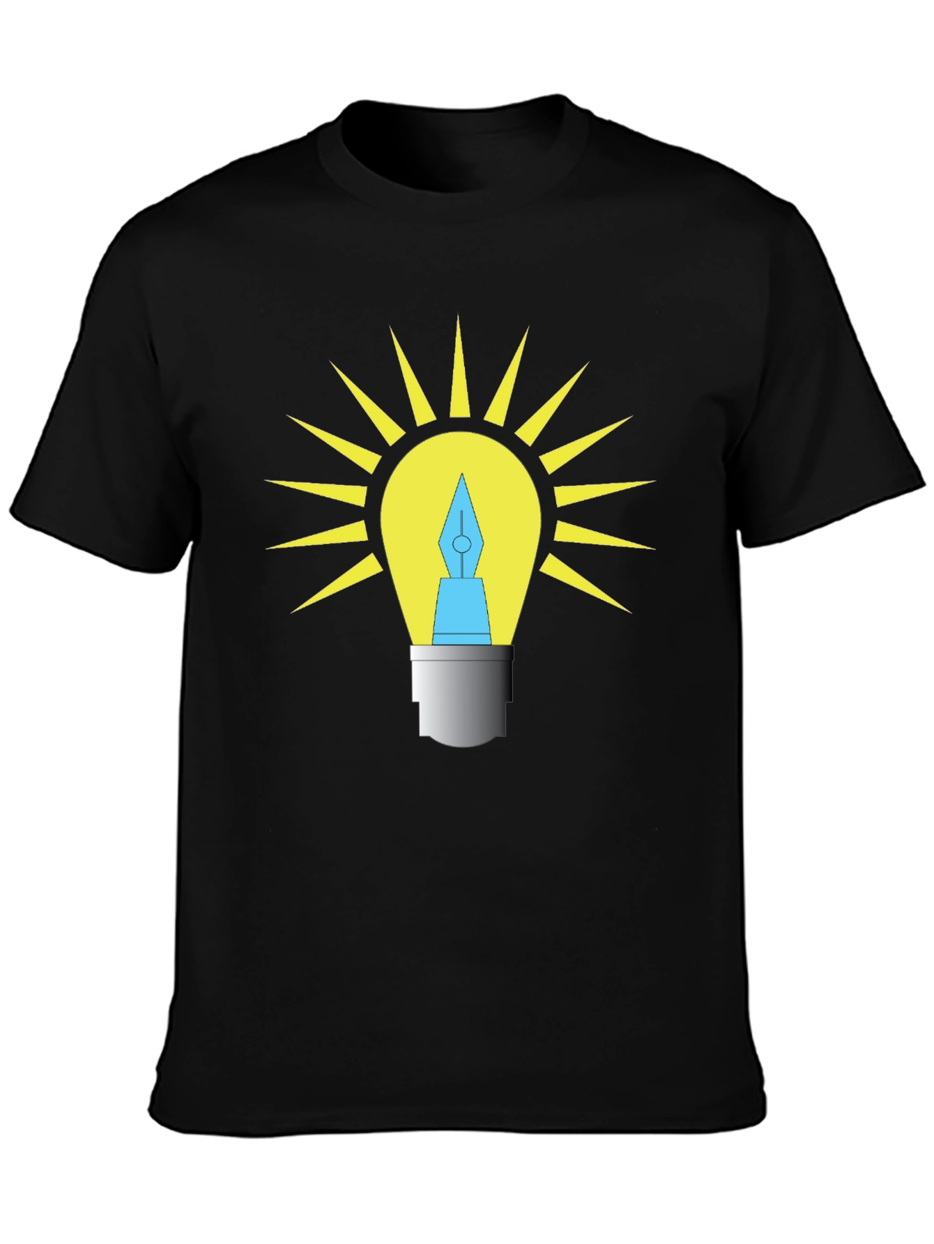 Creative Idea Light Bulb T-Shirt