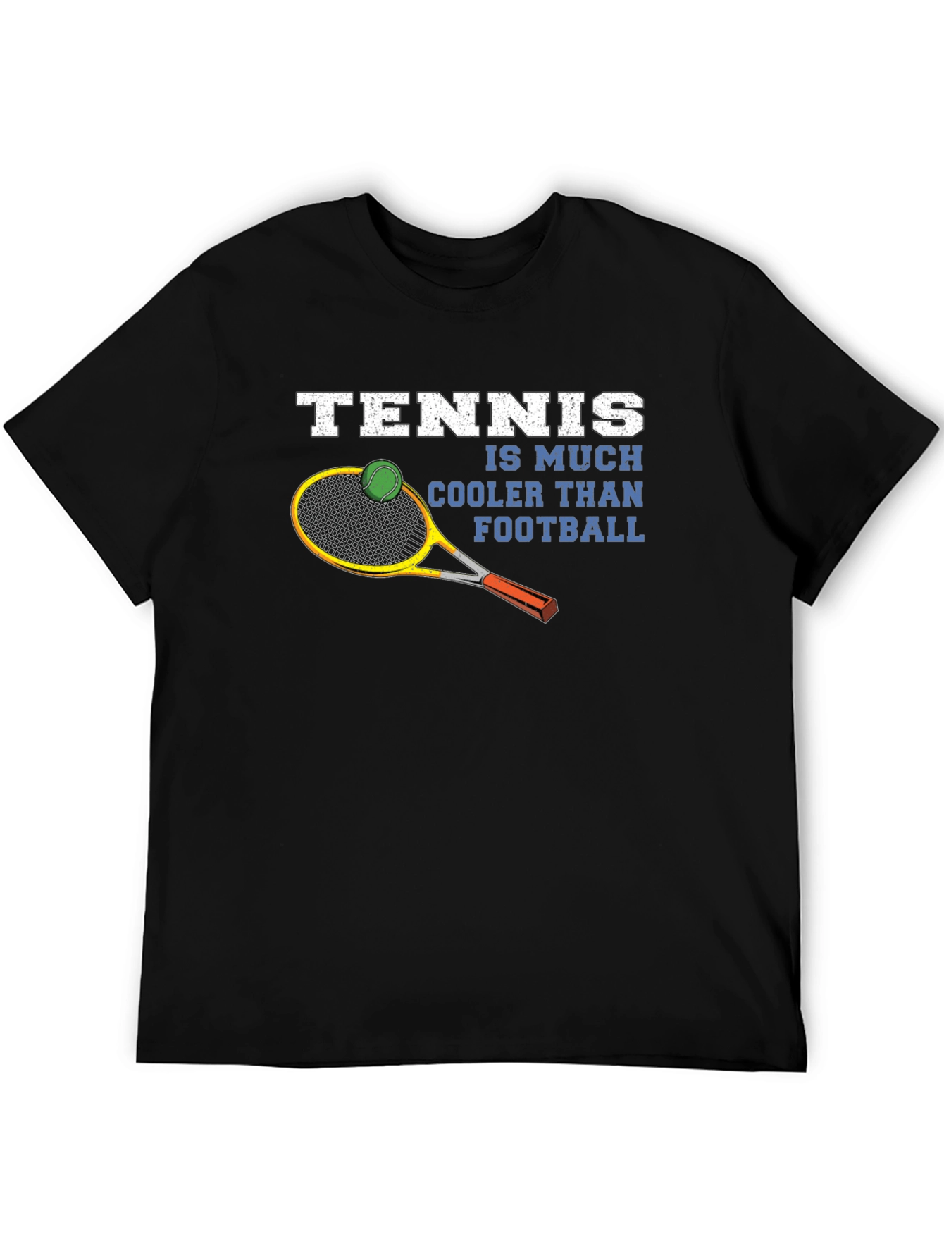 Tennis is Cooler Than Football Graphic Tee
