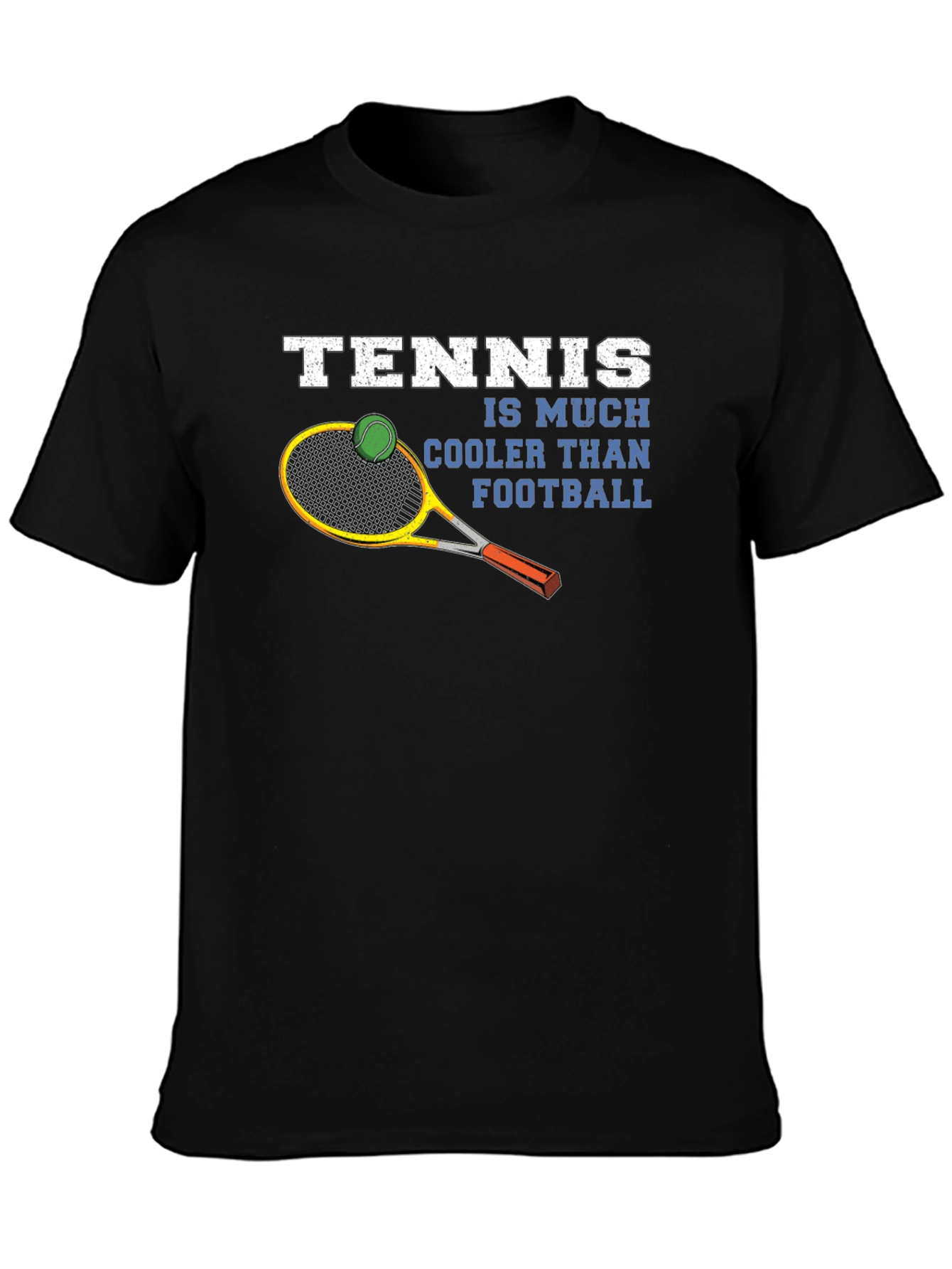 Tennis is Cooler Than Football Graphic Tee