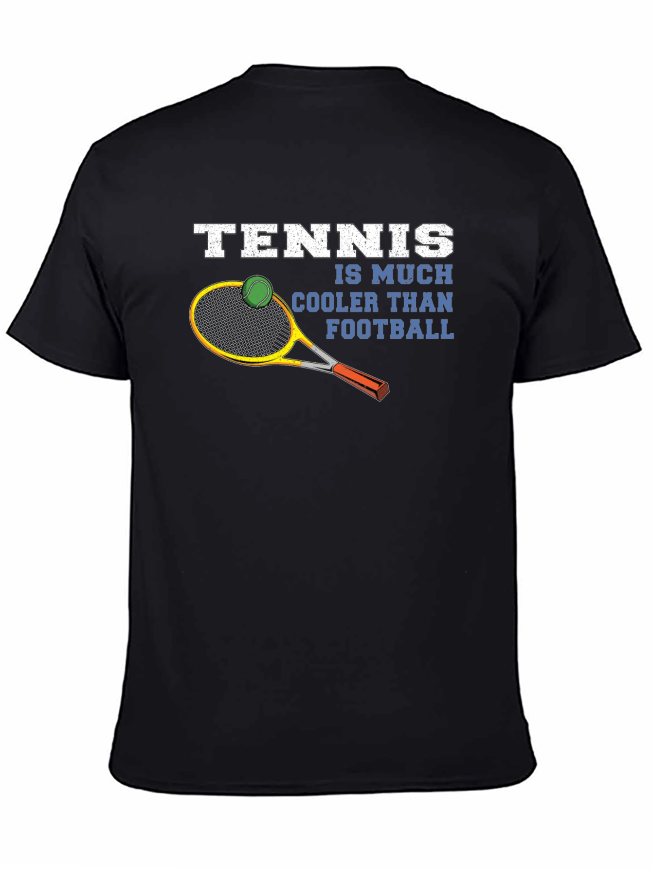 Tennis is Cooler Than Football Graphic Tee