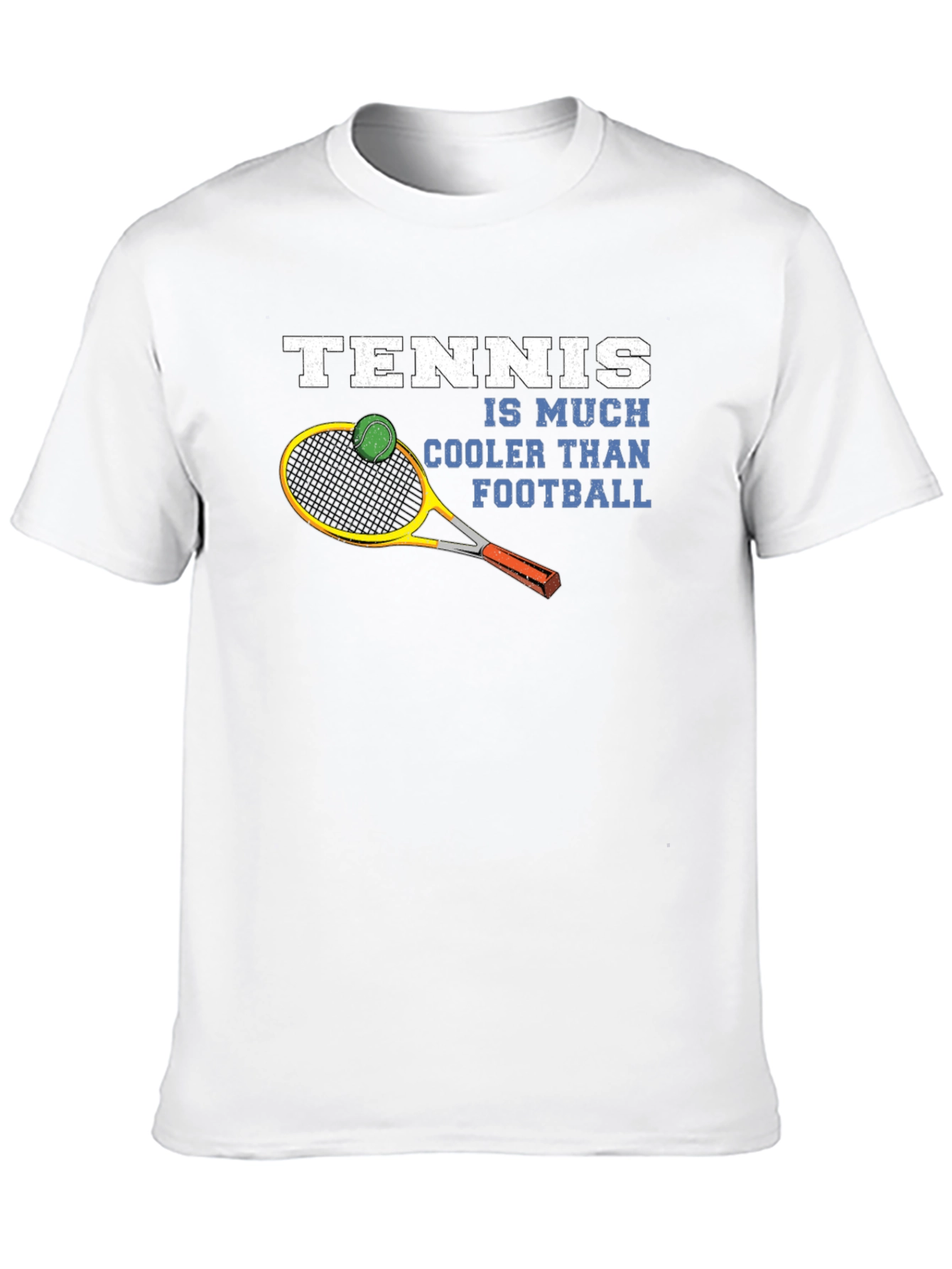 Tennis is Cooler Than Football Graphic Tee