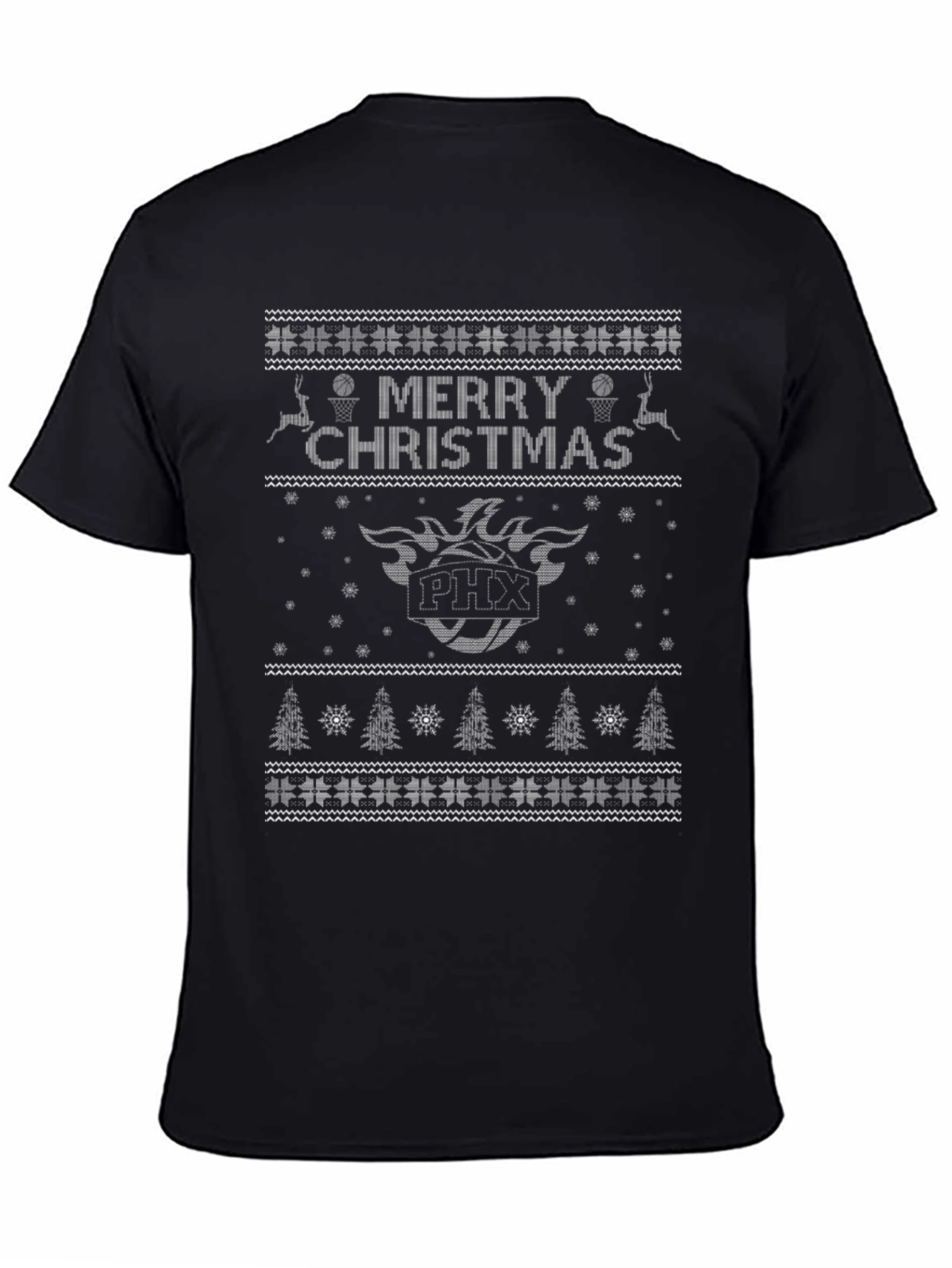 Phoenix Suns Merry Christmas Ugly Sweater T-Shirt