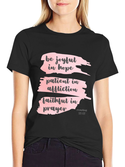 Be Joyful in Hope Graphic T-Shirt