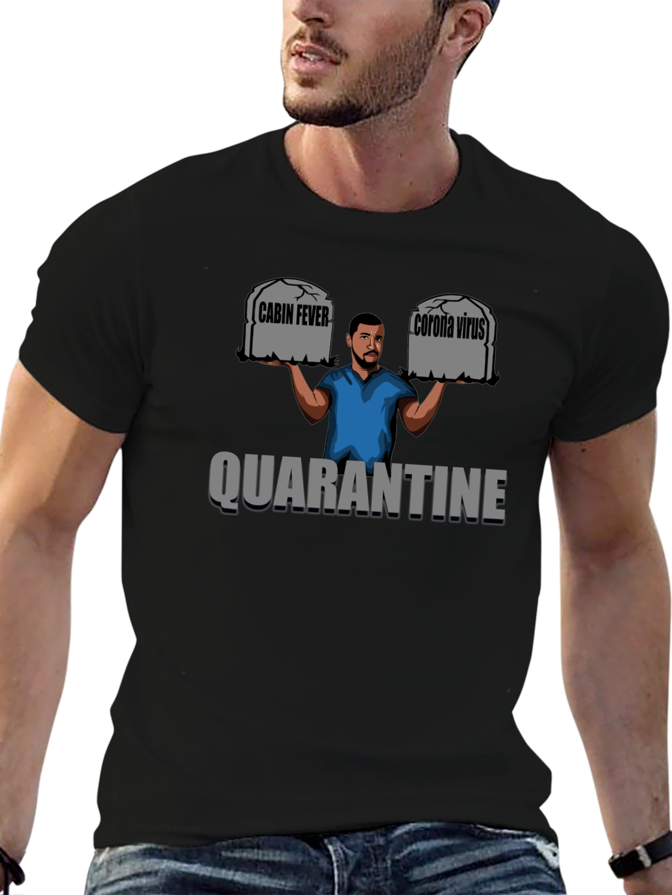 Quarantine Humor Graphic Tee