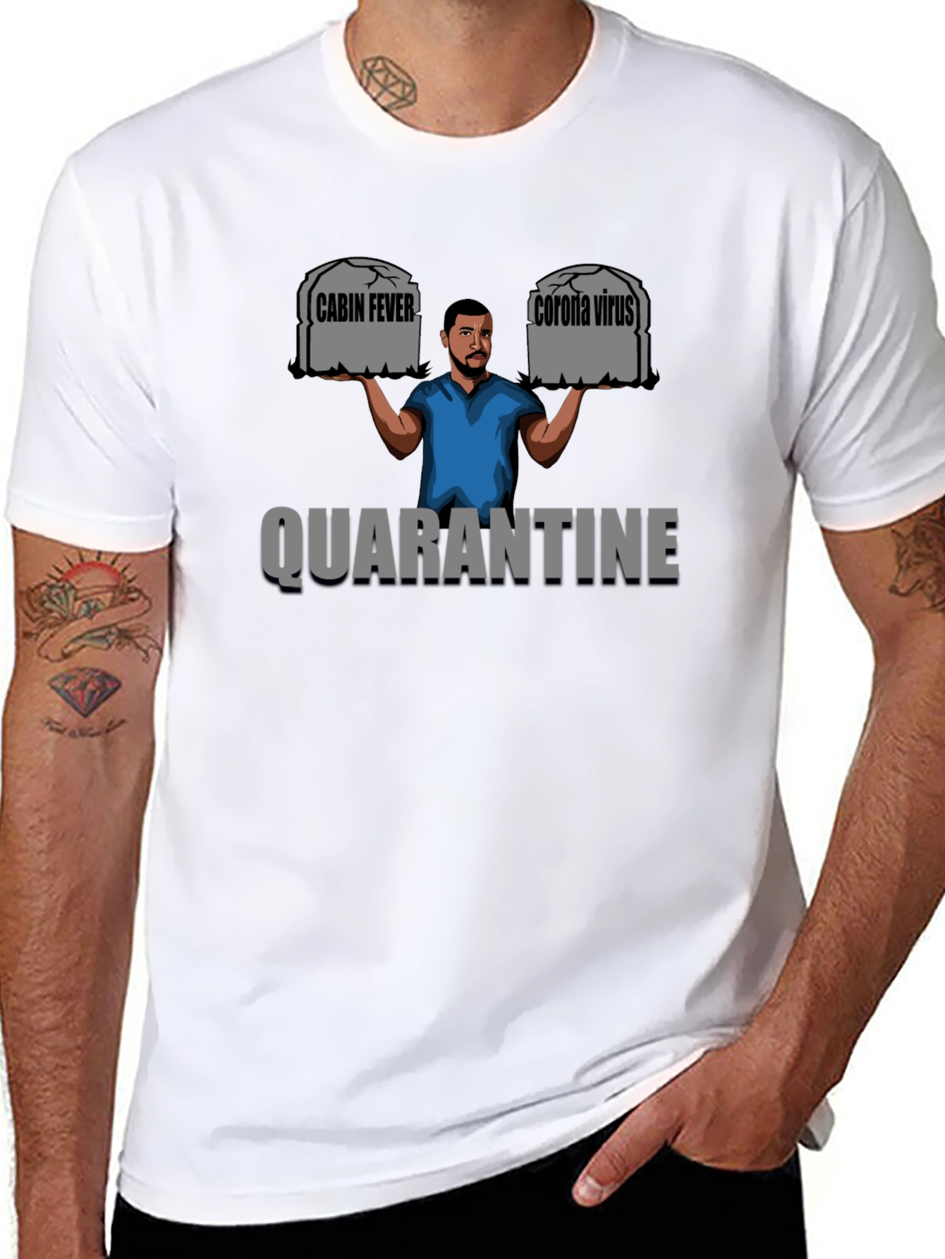 Quarantine Humor Graphic Tee