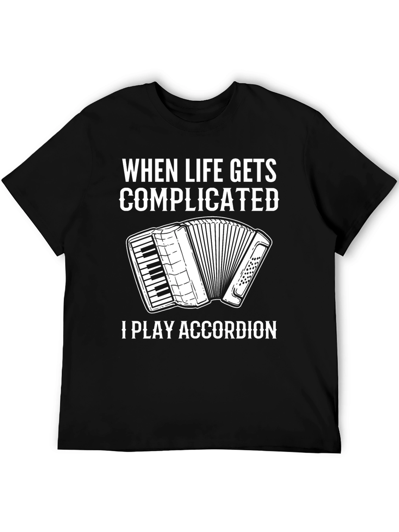 Complicated? I Play Accordion T-Shirt