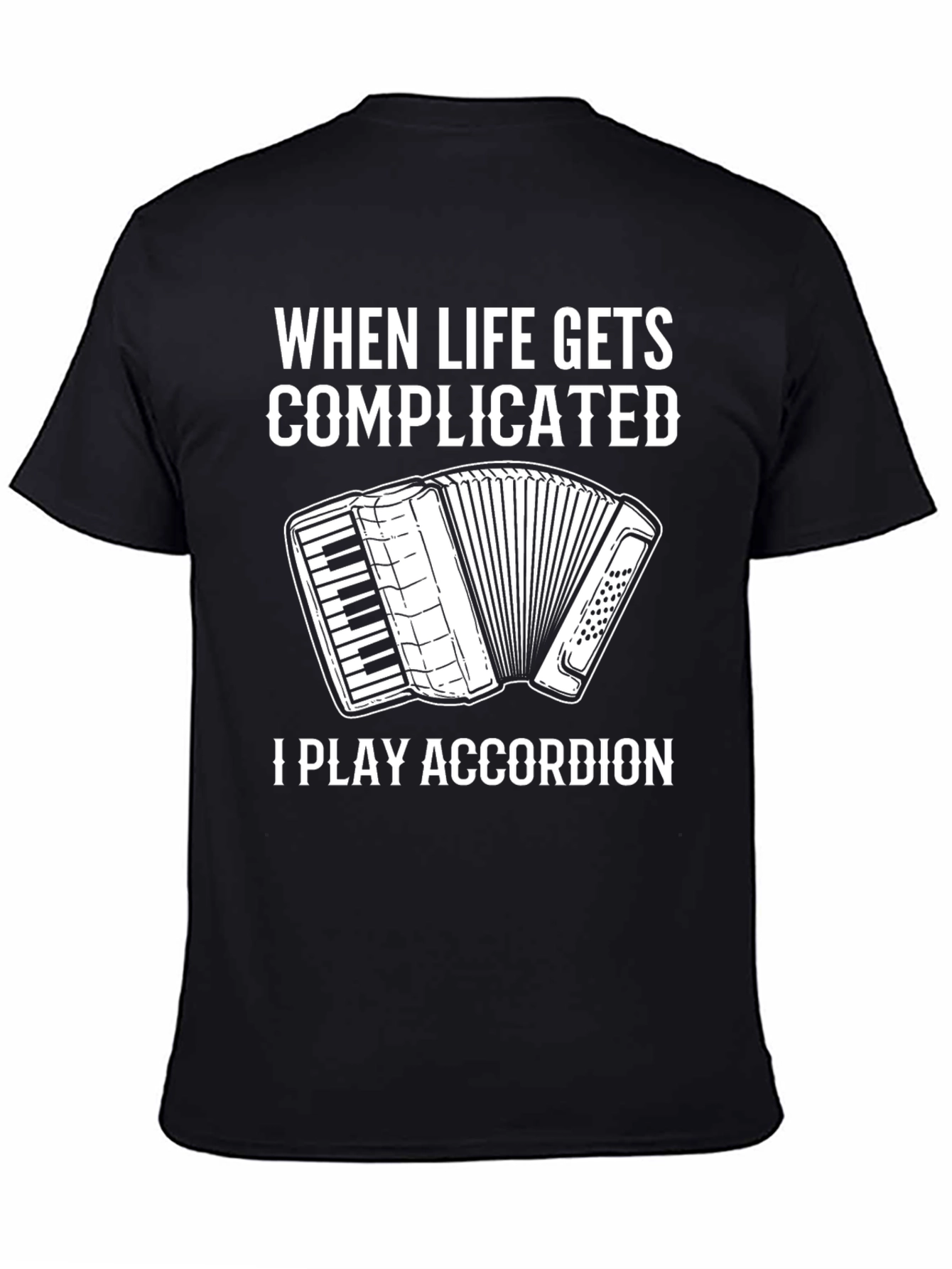 Complicated? I Play Accordion T-Shirt