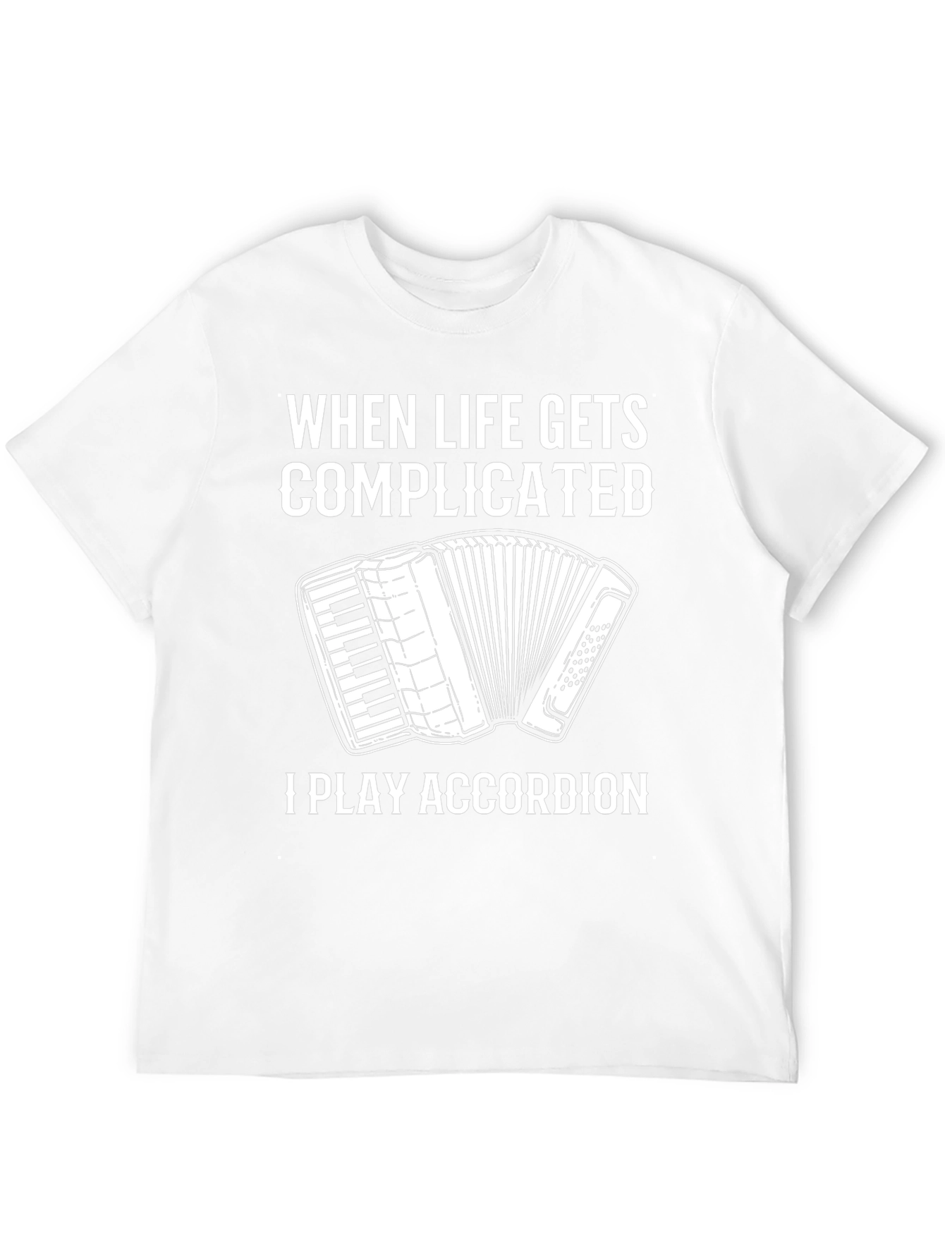 Complicated? I Play Accordion T-Shirt
