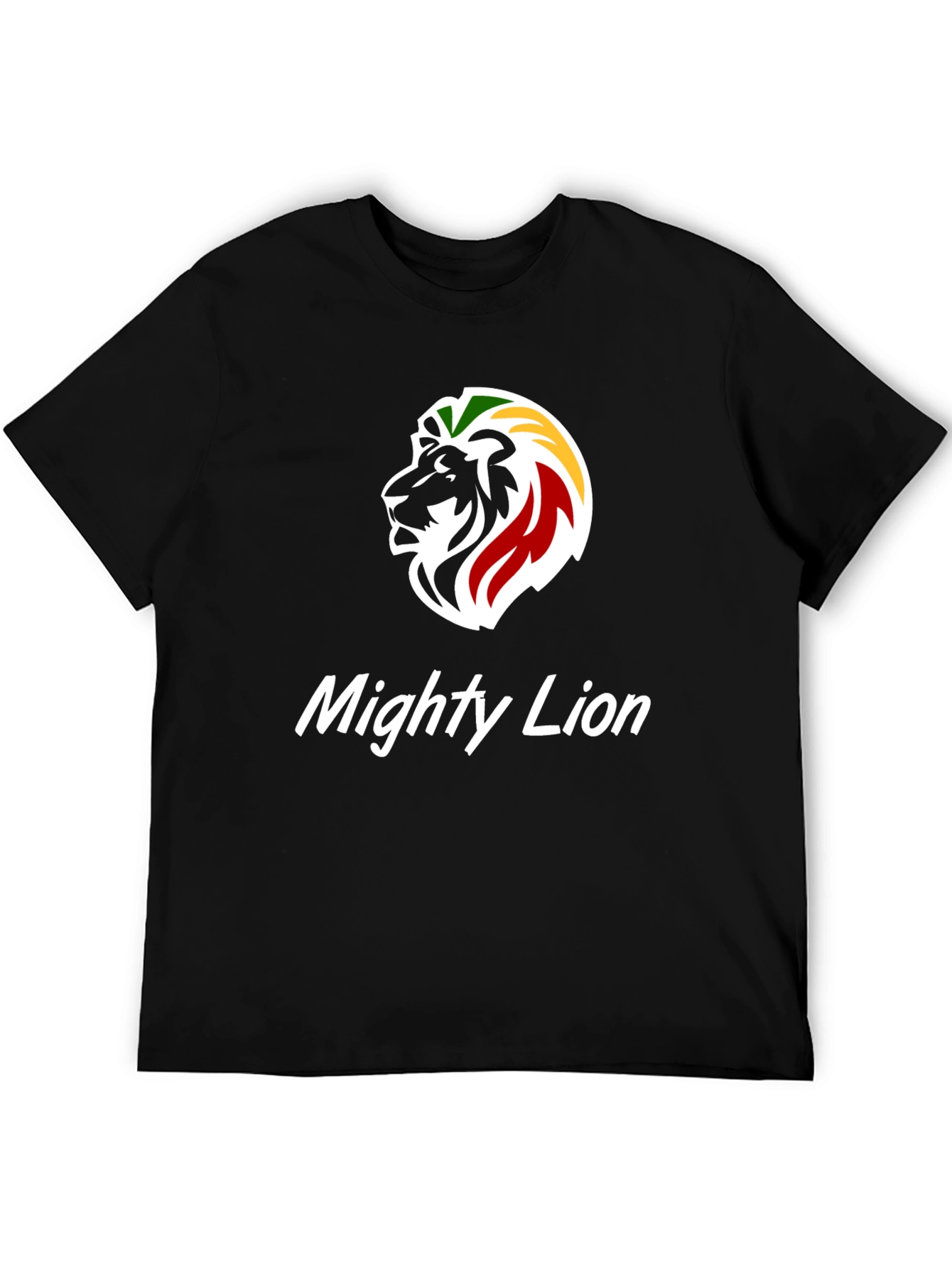 Mighty Lion Rasta T-Shirt - Reggae Inspired Design