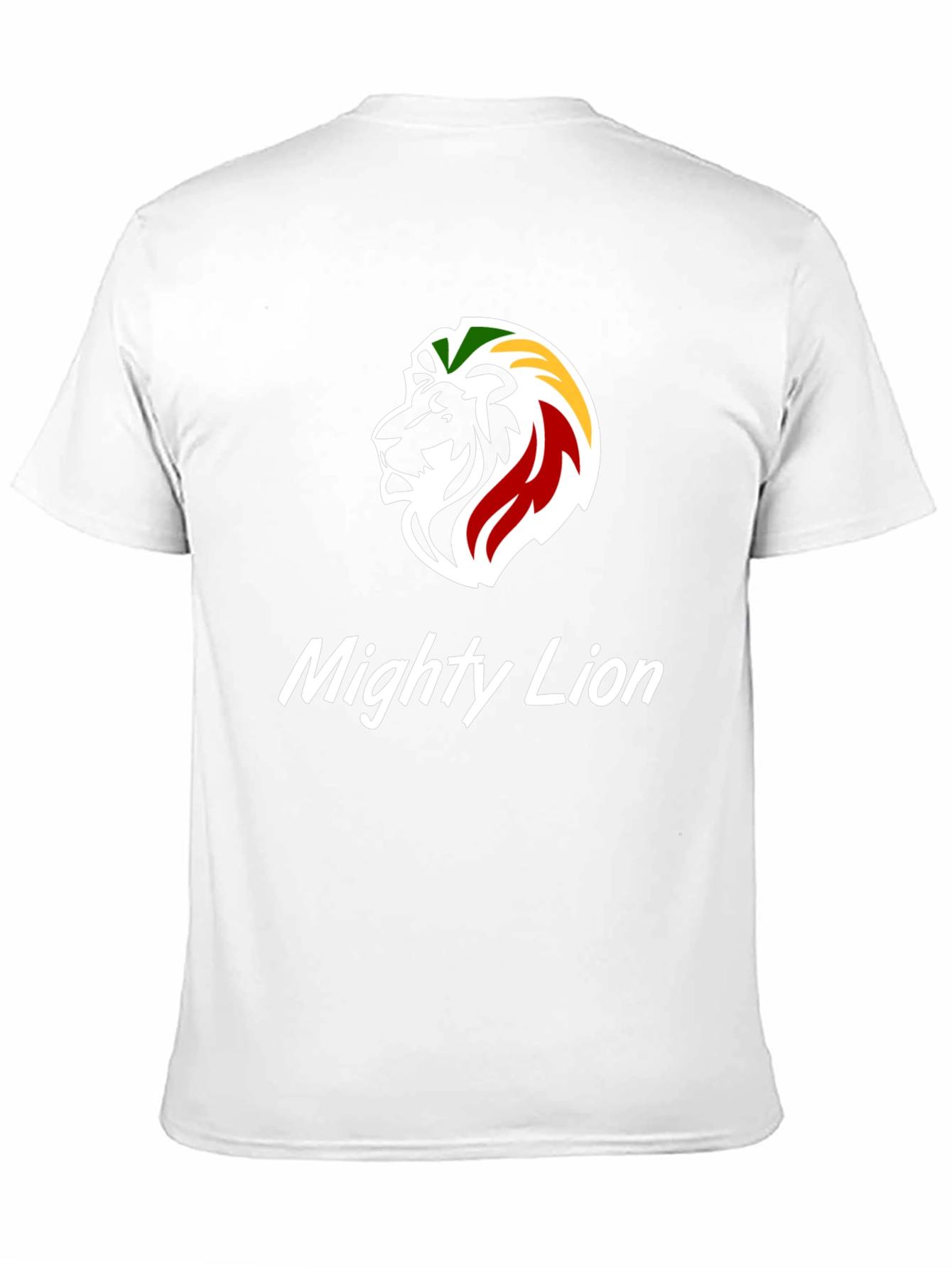 Mighty Lion Rasta T-Shirt - Reggae Inspired Design