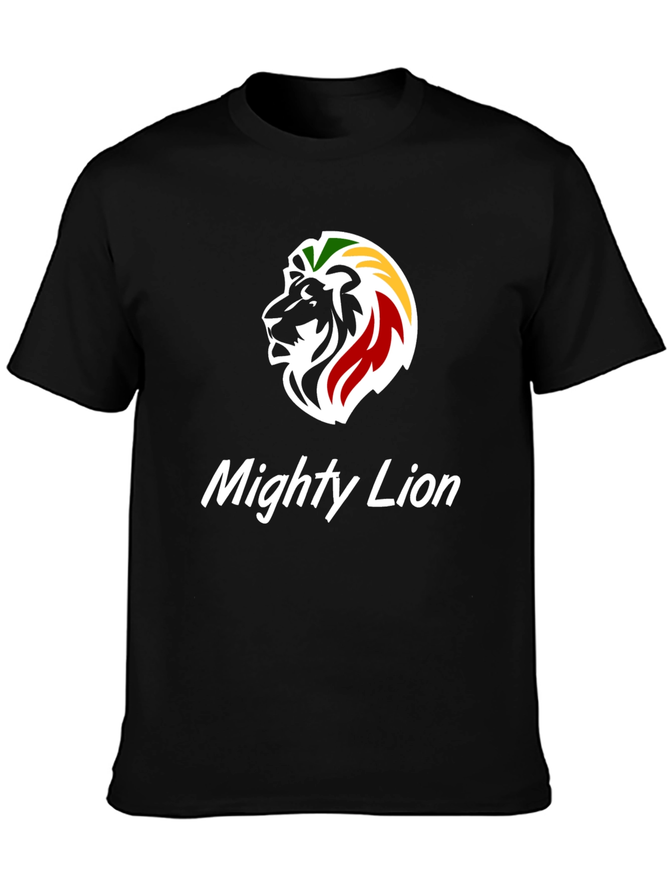 Mighty Lion Rasta T-Shirt - Reggae Inspired Design