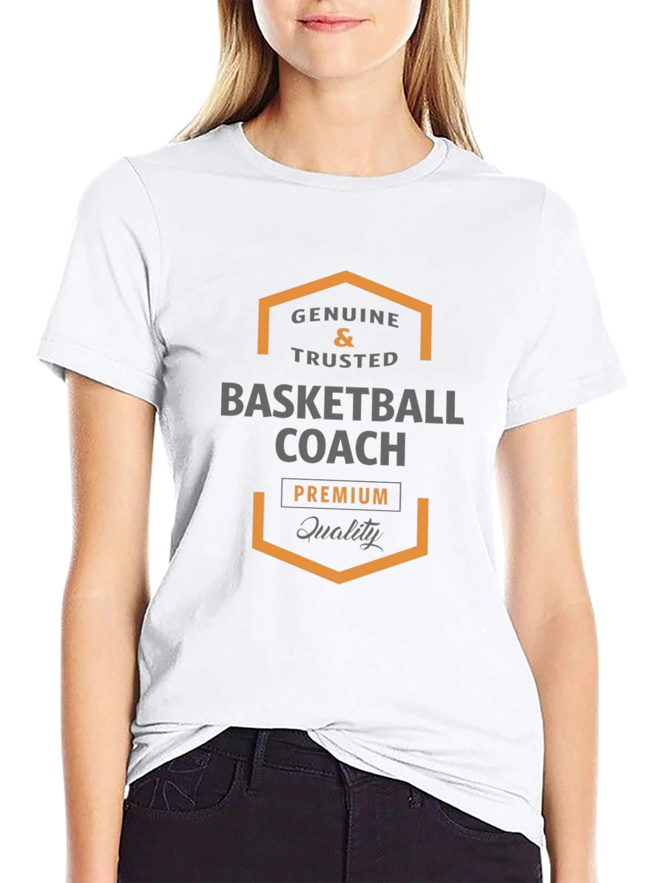 Genuine Basketball Coach Premium Quality T-Shirt