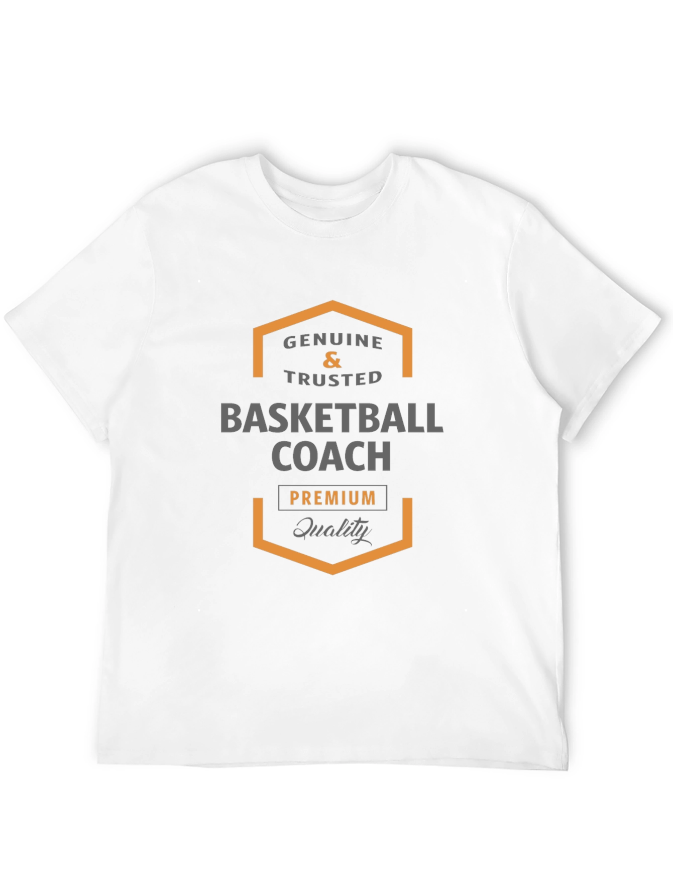 Genuine Basketball Coach Premium Quality T-Shirt