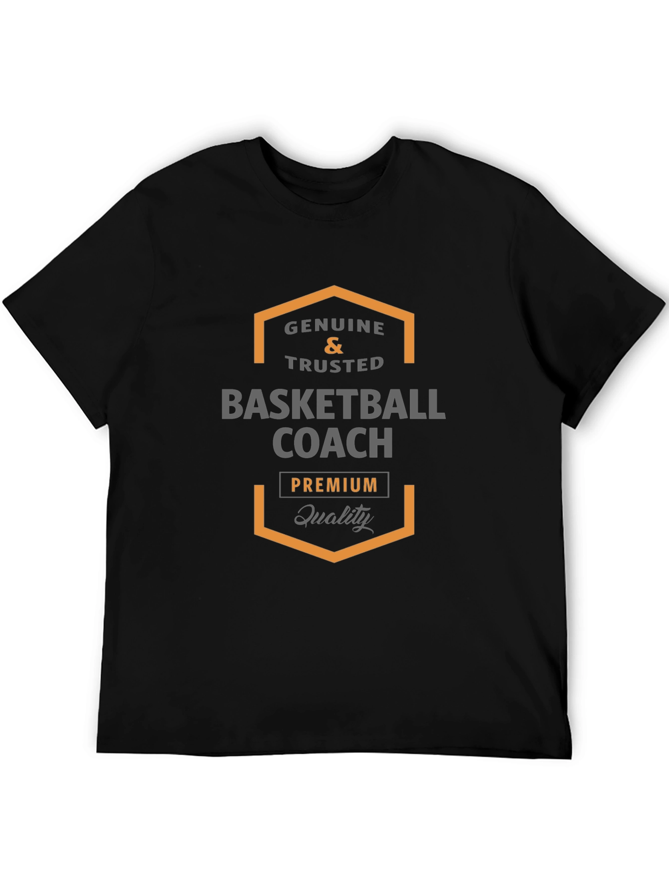 Genuine Basketball Coach Premium Quality T-Shirt