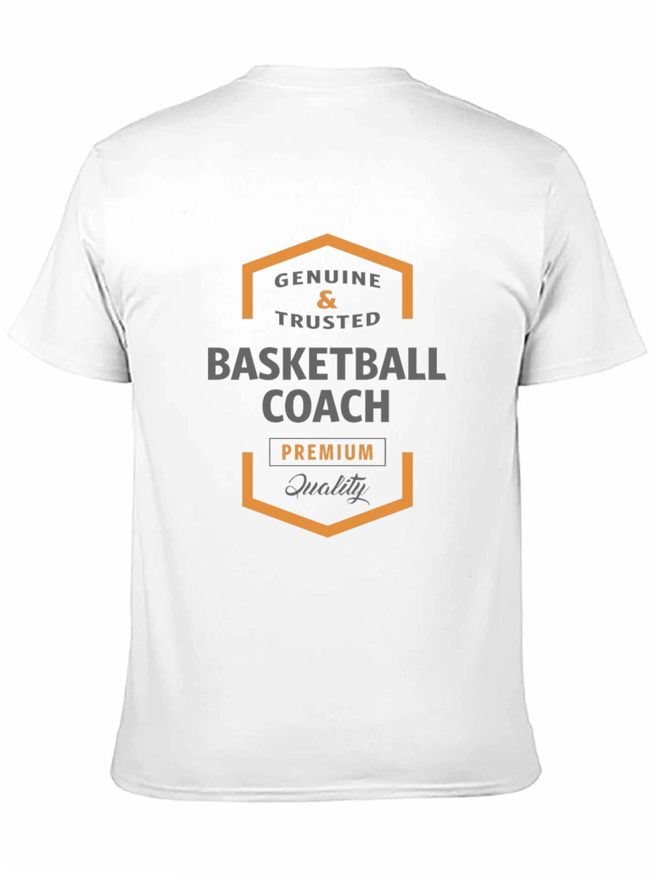 Genuine Basketball Coach Premium Quality T-Shirt