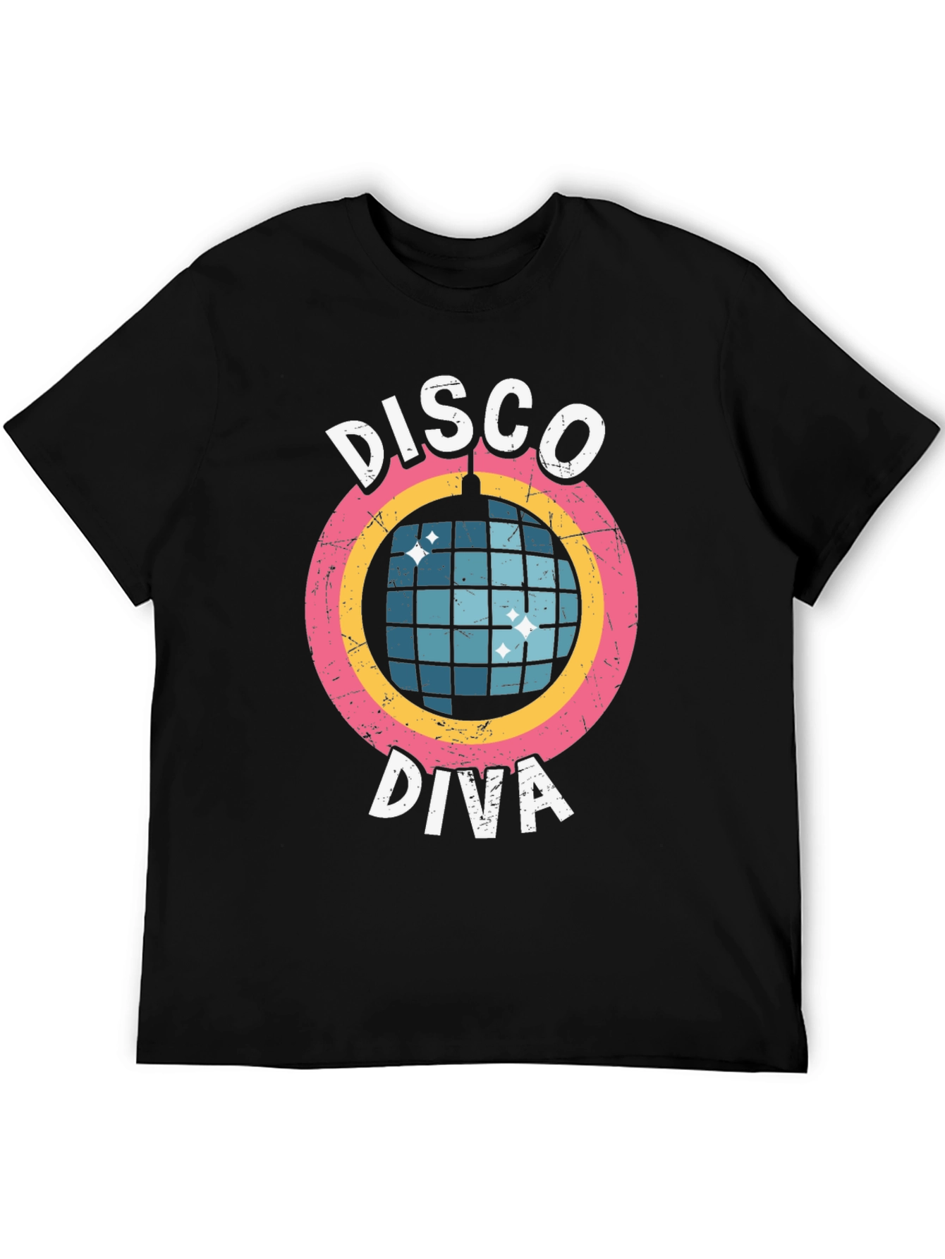 Retro Disco Diva Graphic T-Shirt