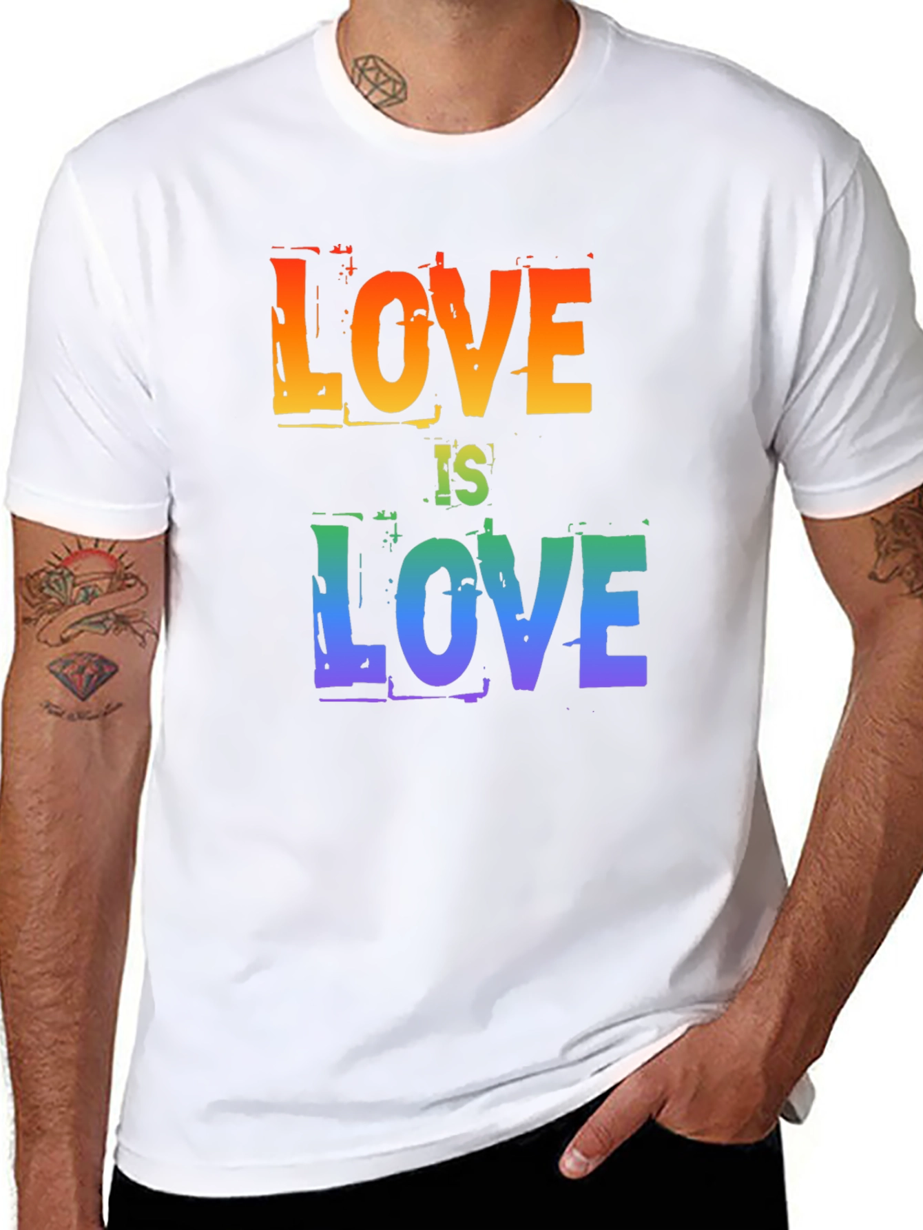 Love is Love Rainbow Pride T-Shirt