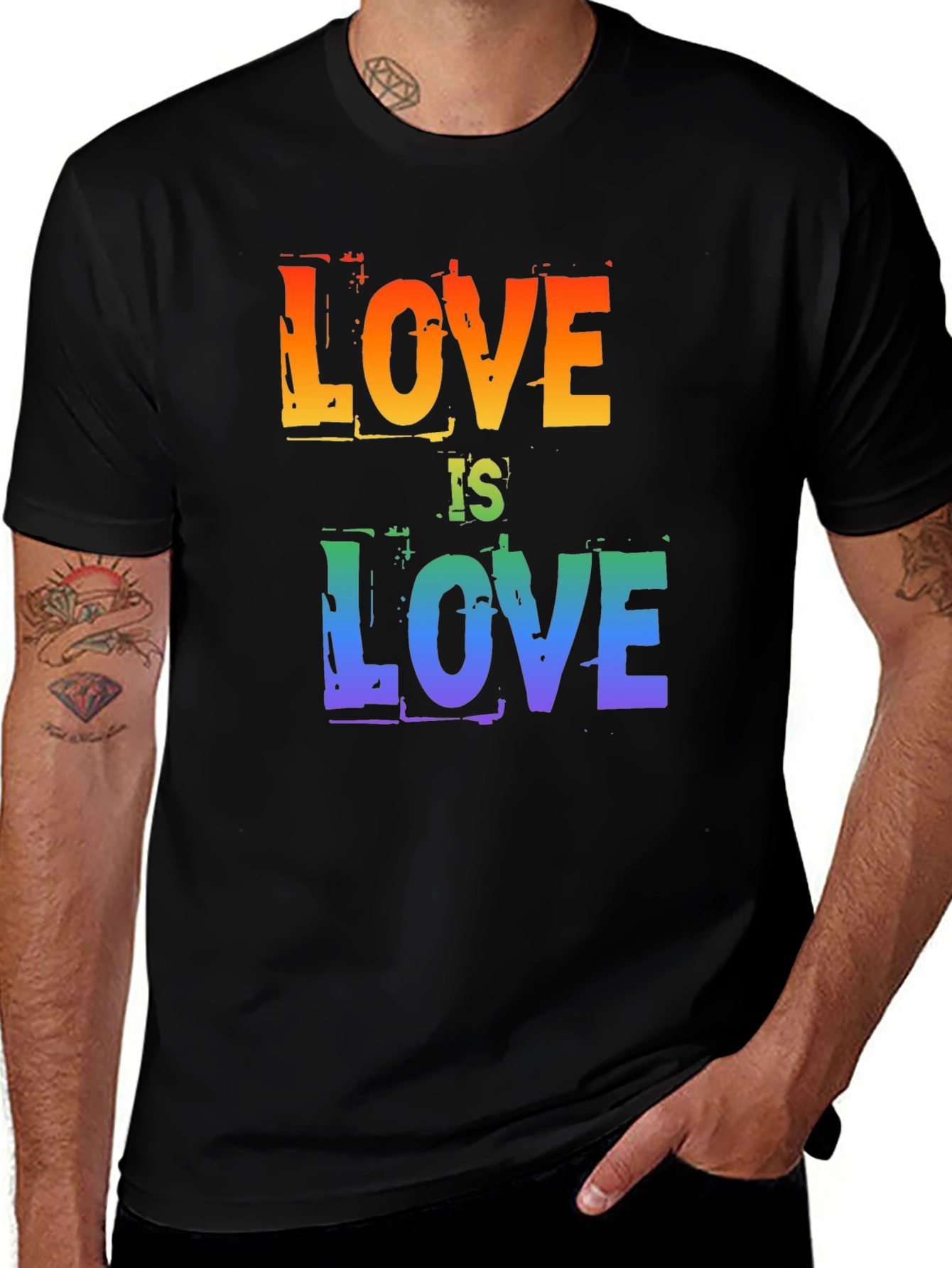 Love is Love Rainbow Pride T-Shirt