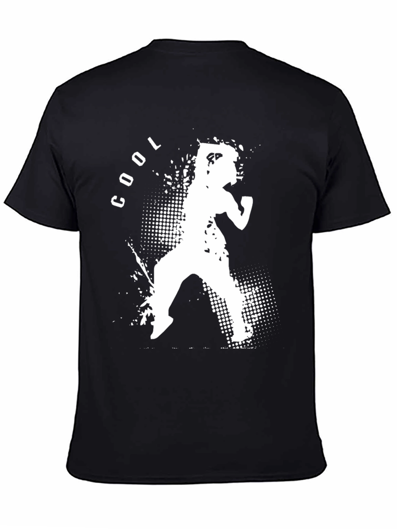 Cool Silhouette Graphic Print T-Shirt