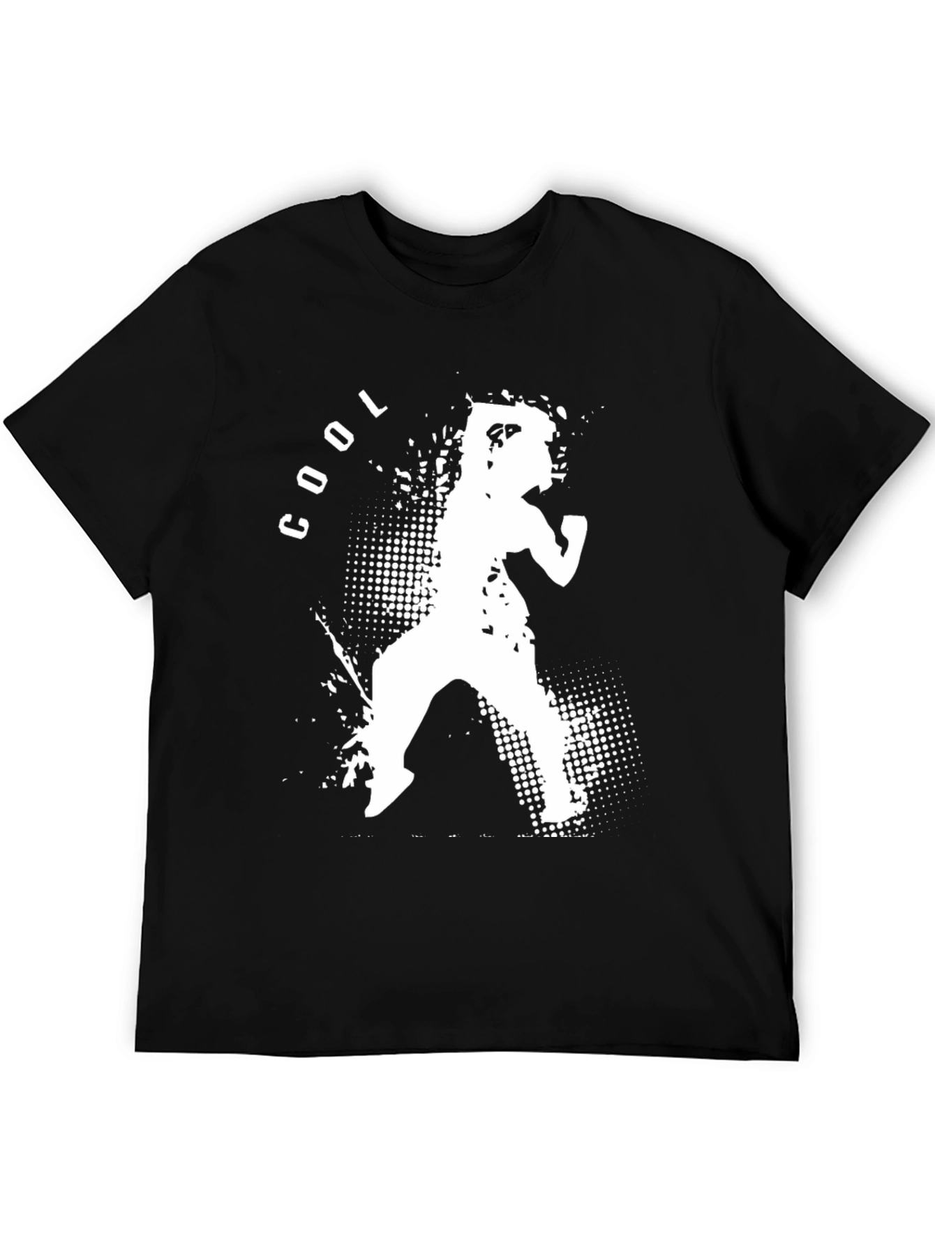 Cool Silhouette Graphic Print T-Shirt