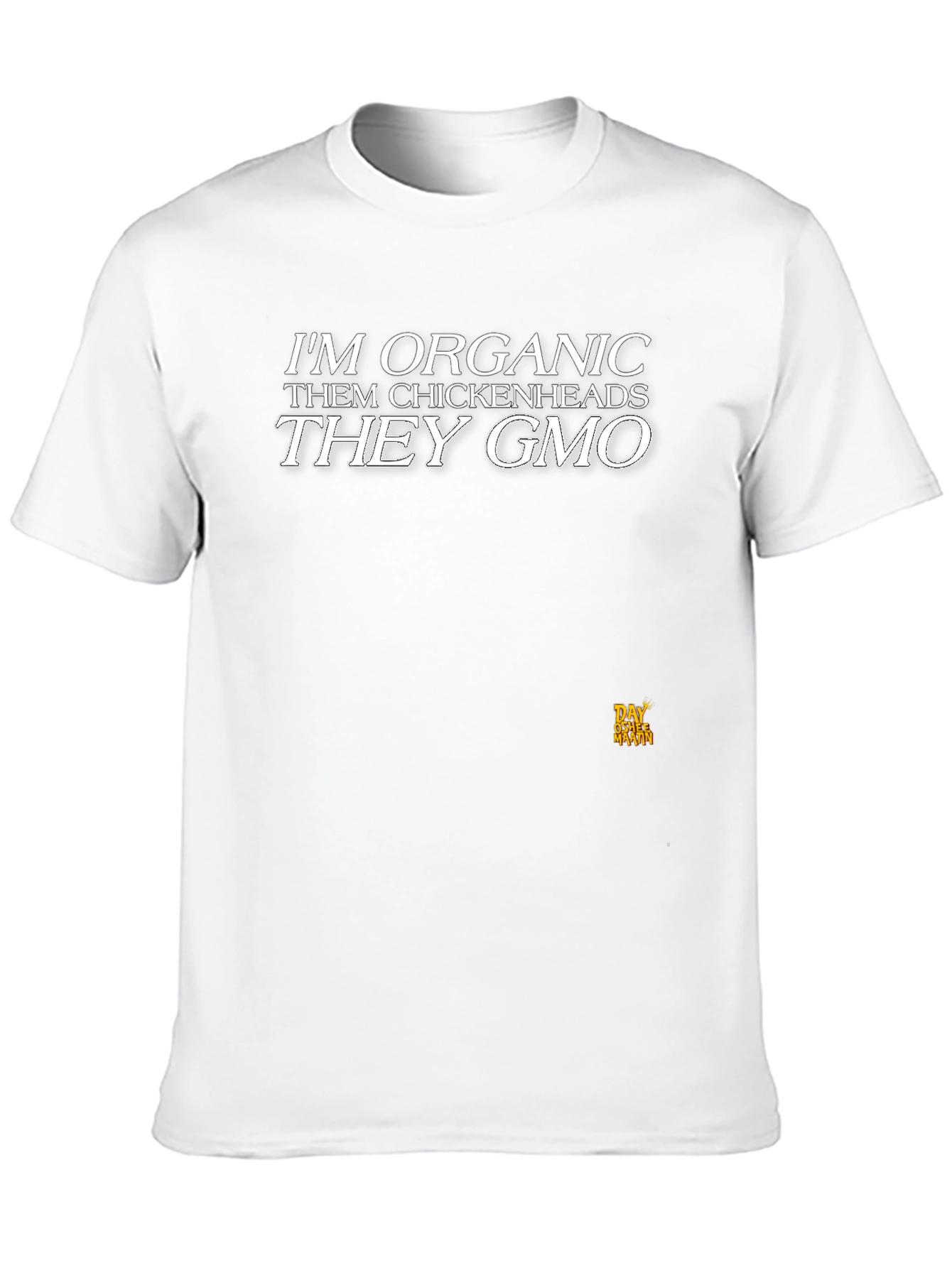 Organic vs GMO Graphic Tee - Trendy Streetwear