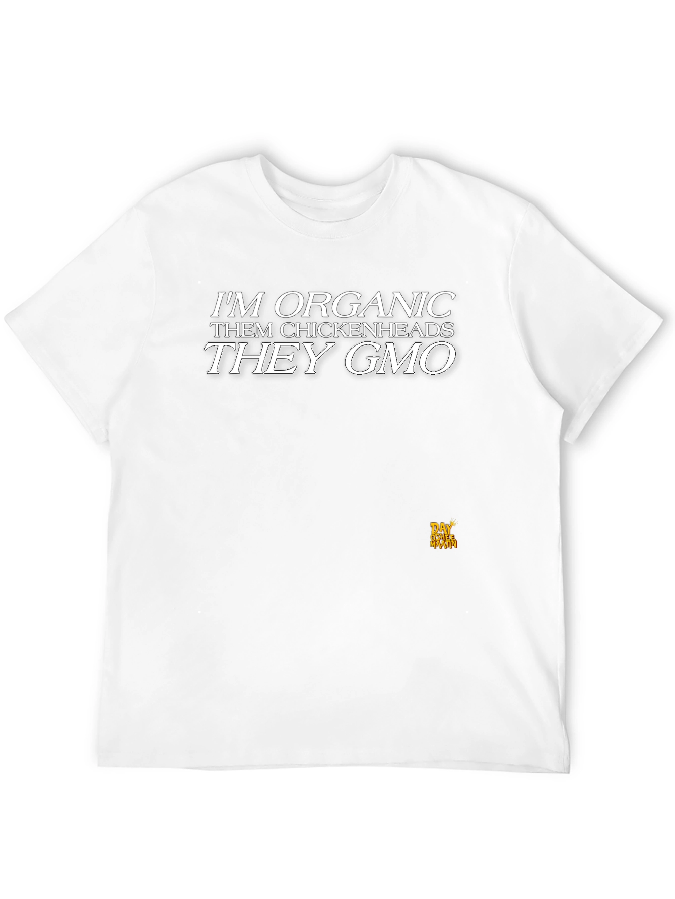 Organic vs GMO Graphic Tee - Trendy Streetwear