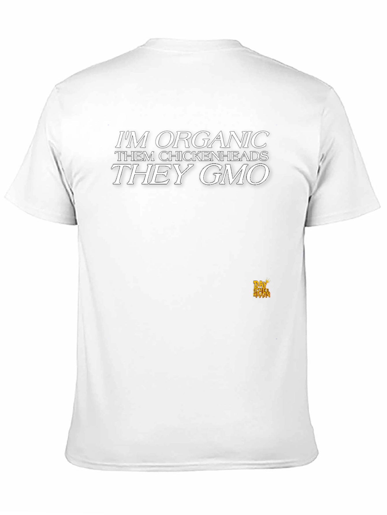 Organic vs GMO Graphic Tee - Trendy Streetwear