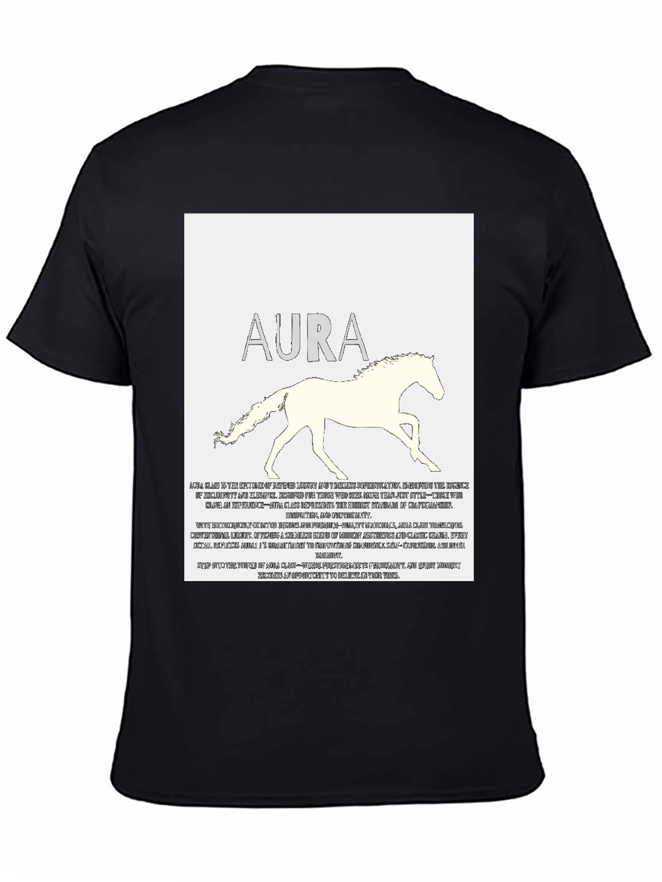 Aura Horse Graphic Tee - Stylish Casual Wear