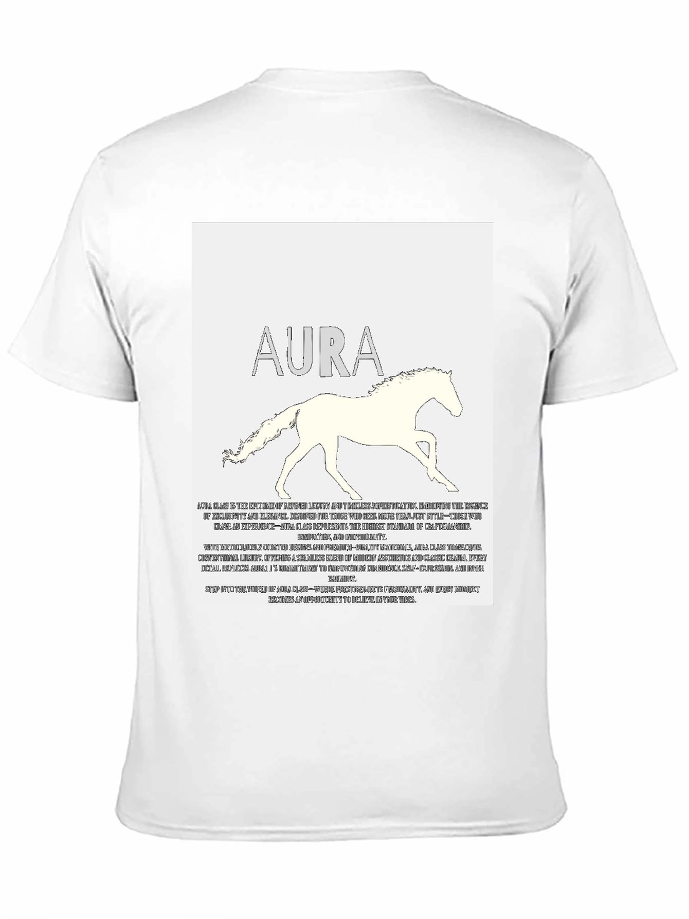 Aura Horse Graphic Tee - Stylish Casual Wear