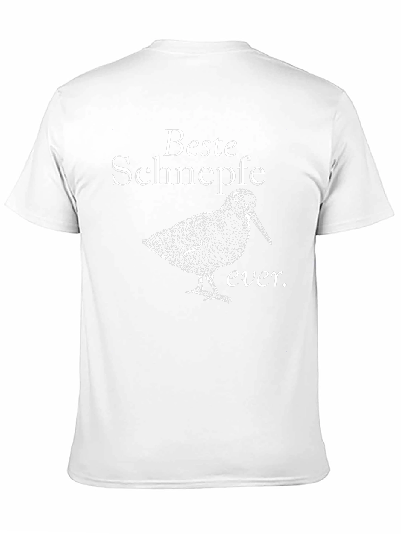 Beste Schnepfe Ever Black T-Shirt
