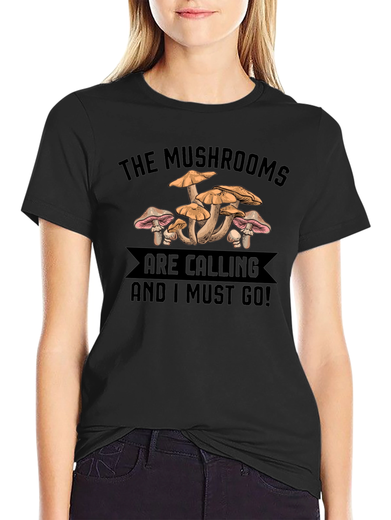 Mushroom Lover T-Shirt: The Mushrooms are Calling