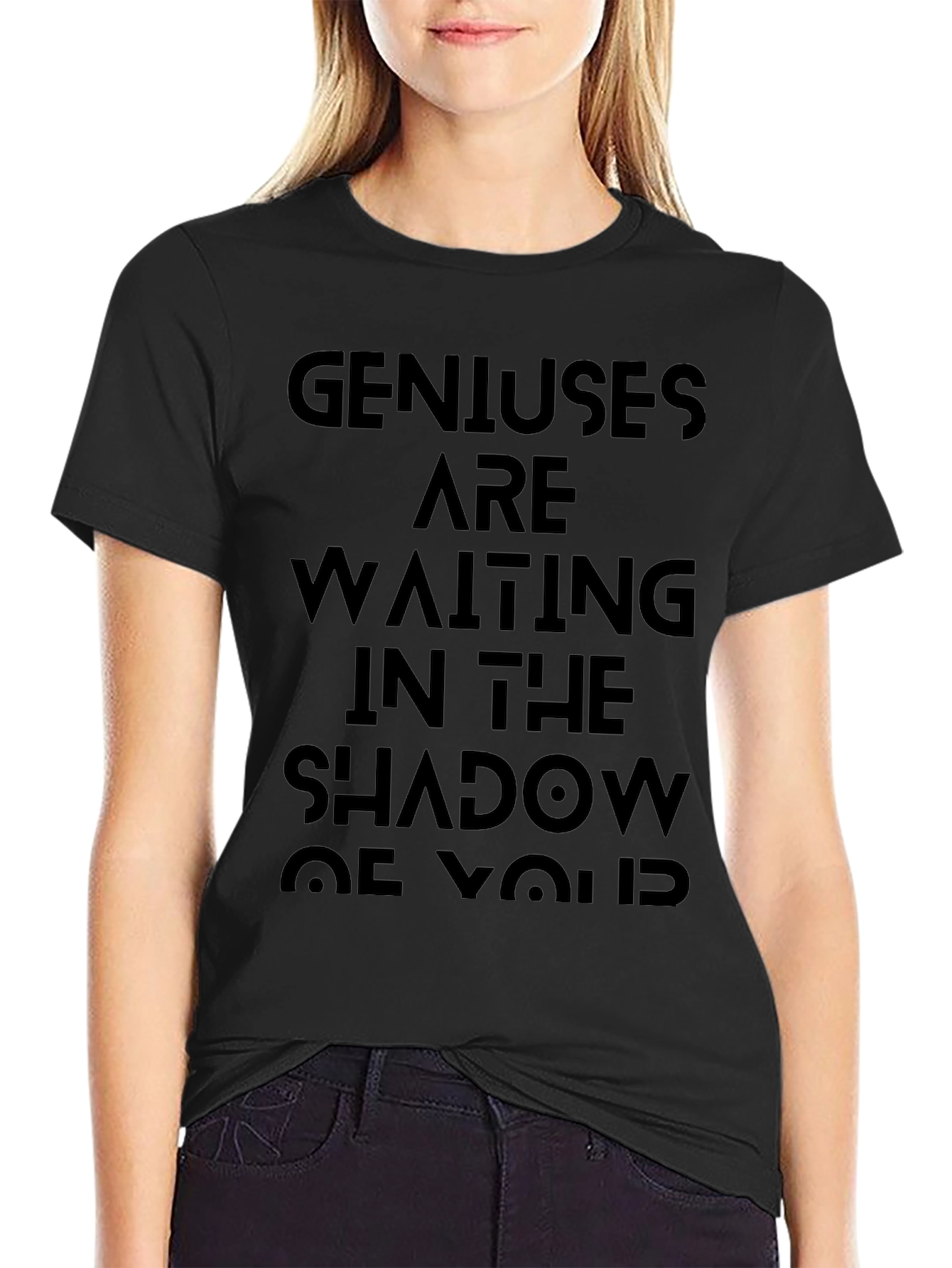 Genius Shadow Black T-Shirt