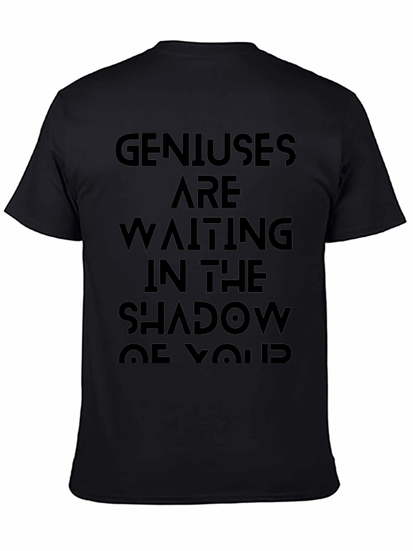 Genius Shadow Black T-Shirt