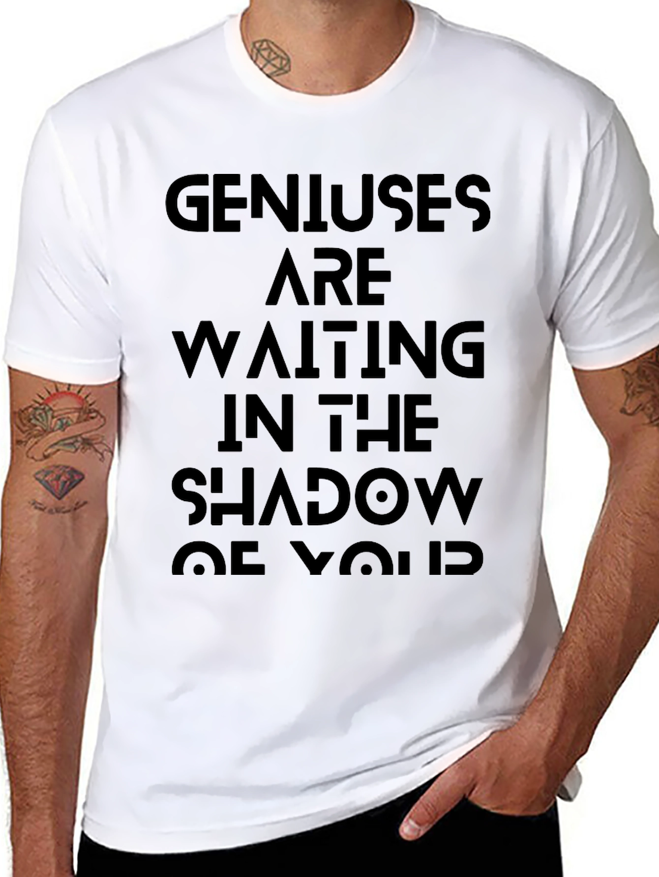 Genius Shadow Black T-Shirt