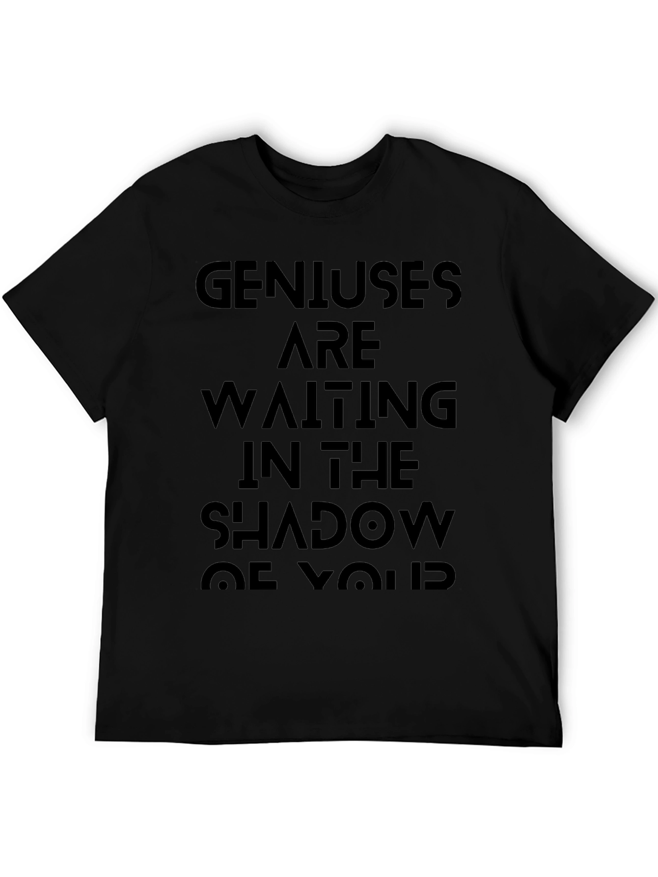 Genius Shadow Black T-Shirt