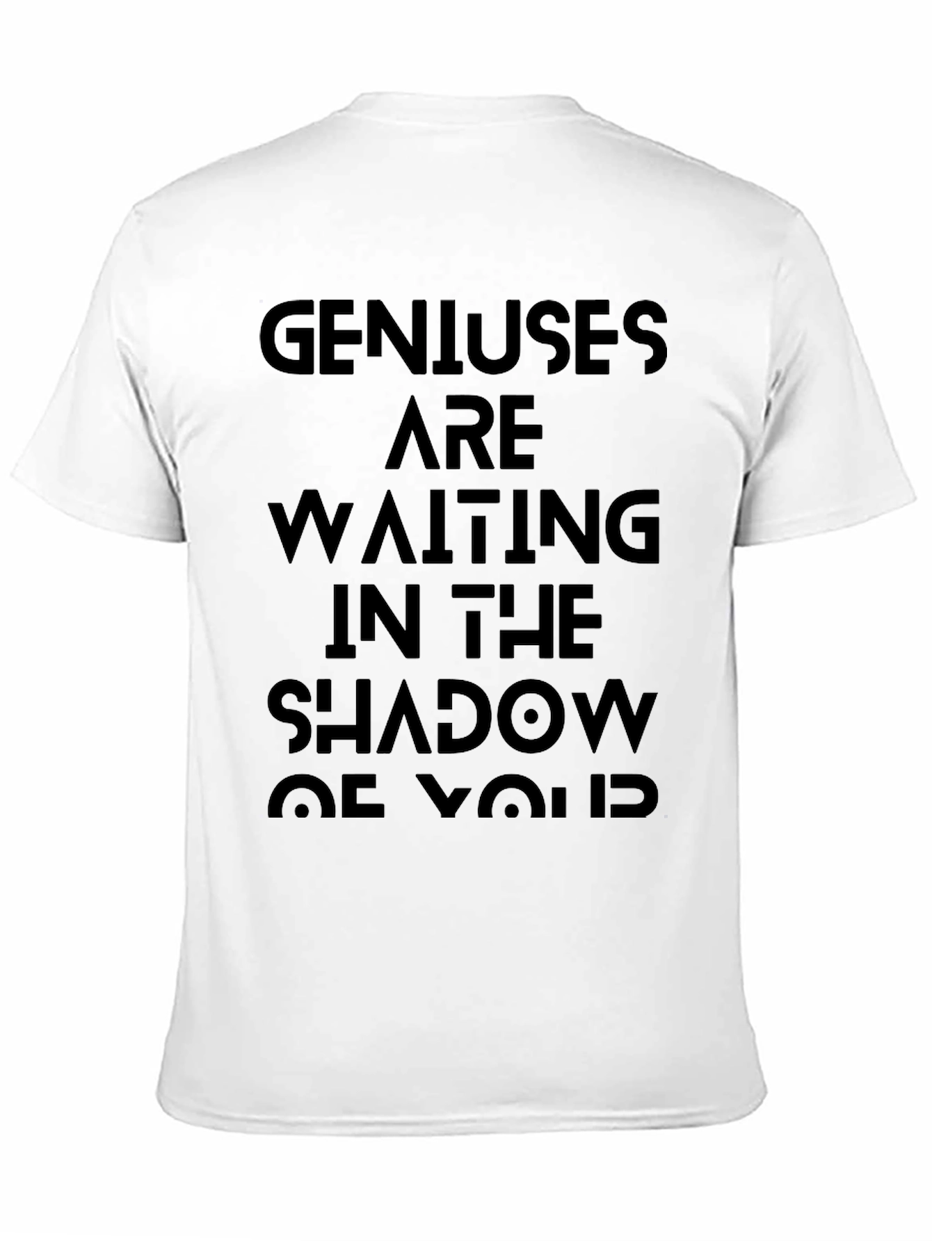 Genius Shadow Black T-Shirt