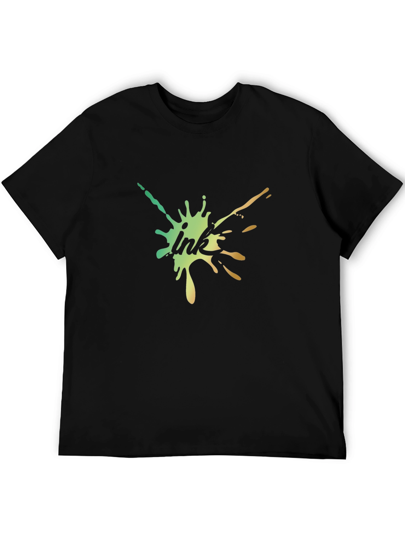 Ink Splash T-Shirt - Modern Artistic Design