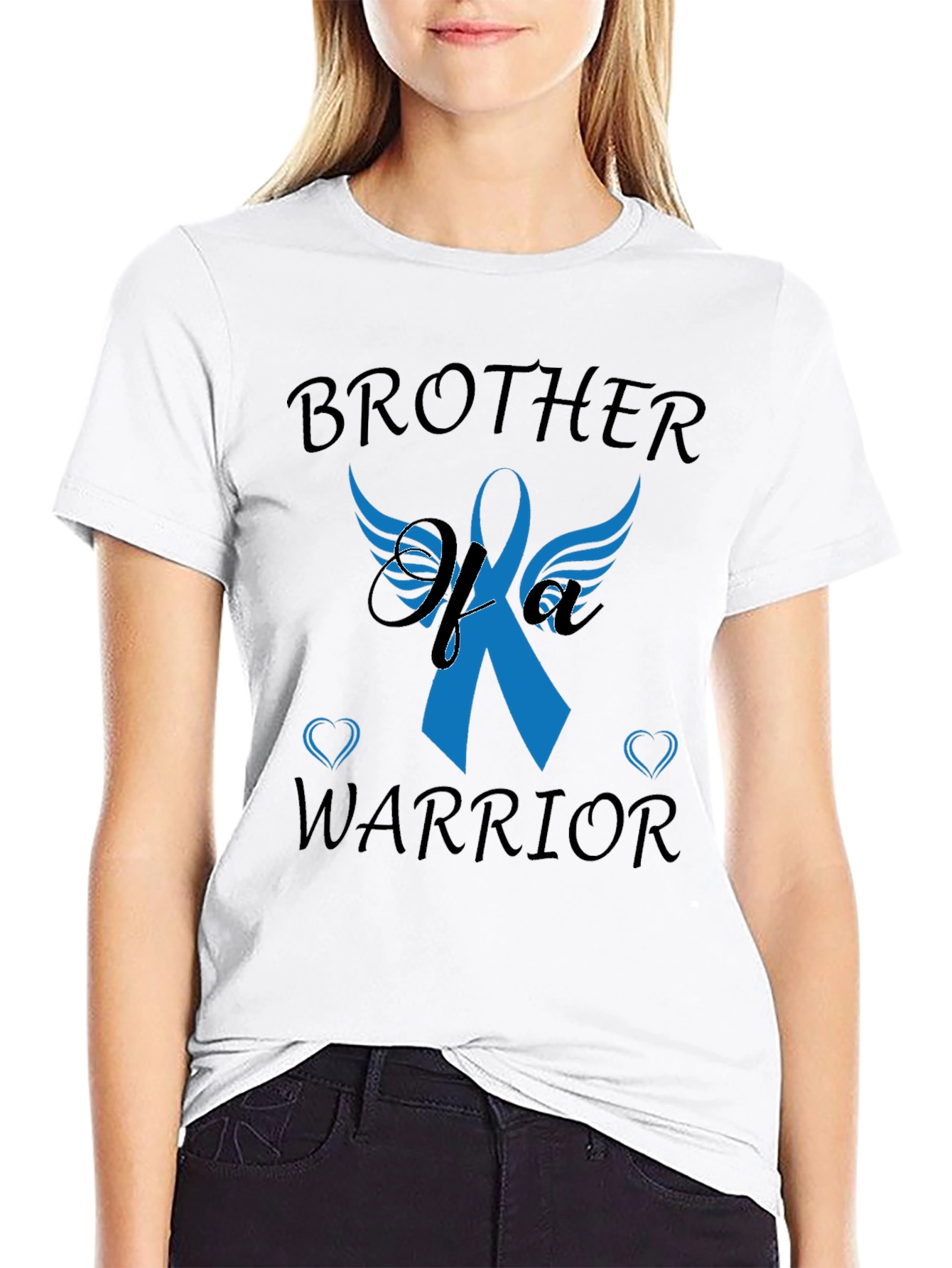 Brother Warrior Graphic Tee - Awareness Ribbon Design