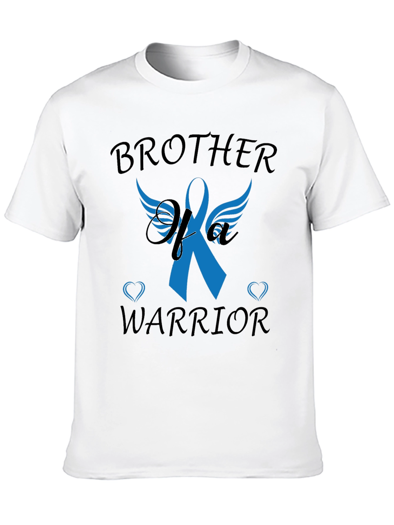Brother Warrior Graphic Tee - Awareness Ribbon Design