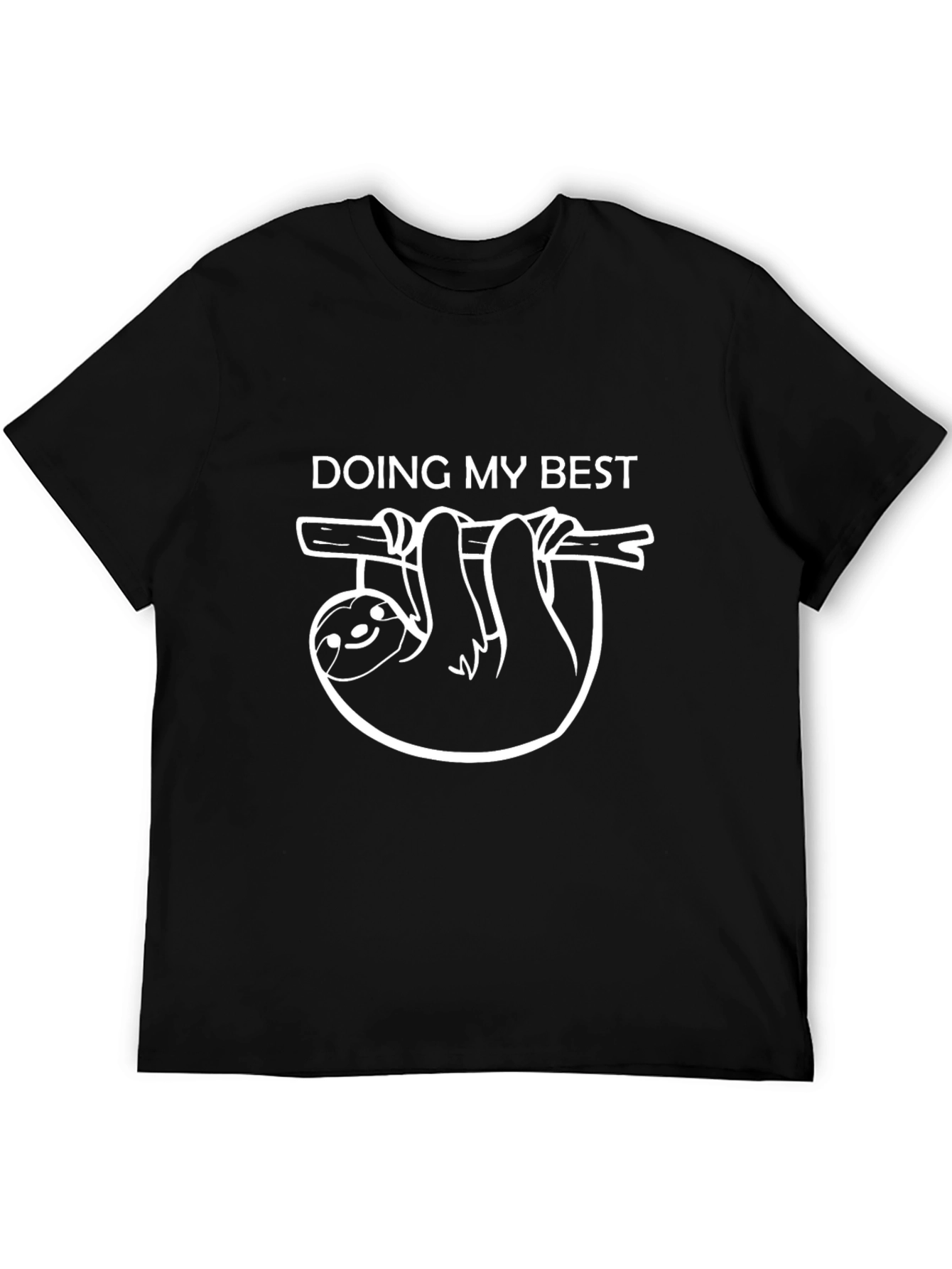 Doing My Best Sloth Graphic Tee - Relaxed Fit