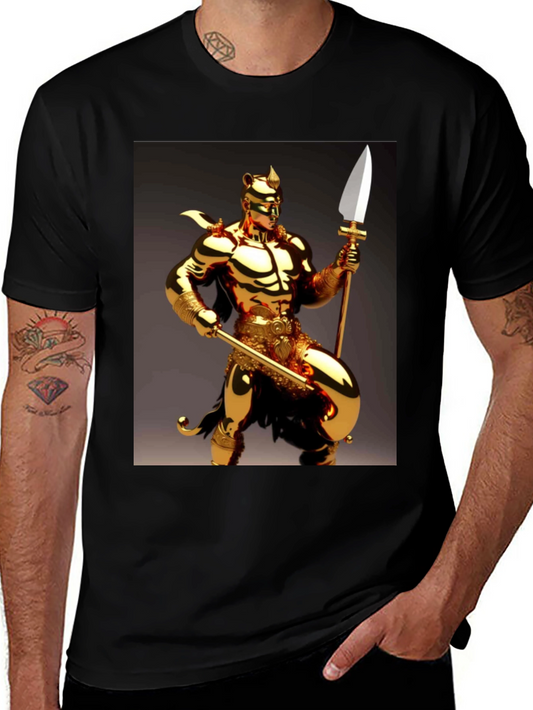 Golden Warrior Graphic T-Shirt