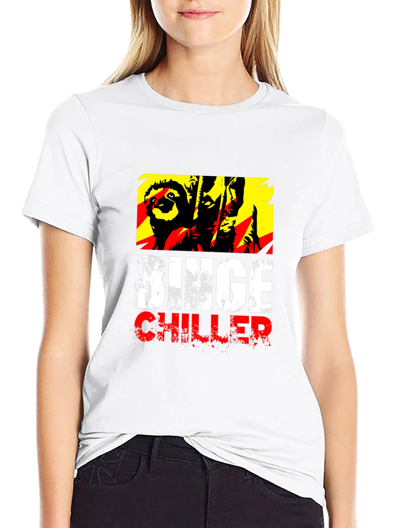 Binge Chiller T-Shirt: Relaxed Style