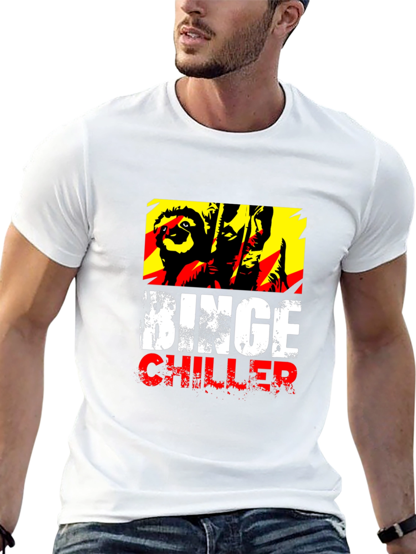 Binge Chiller T-Shirt: Relaxed Style