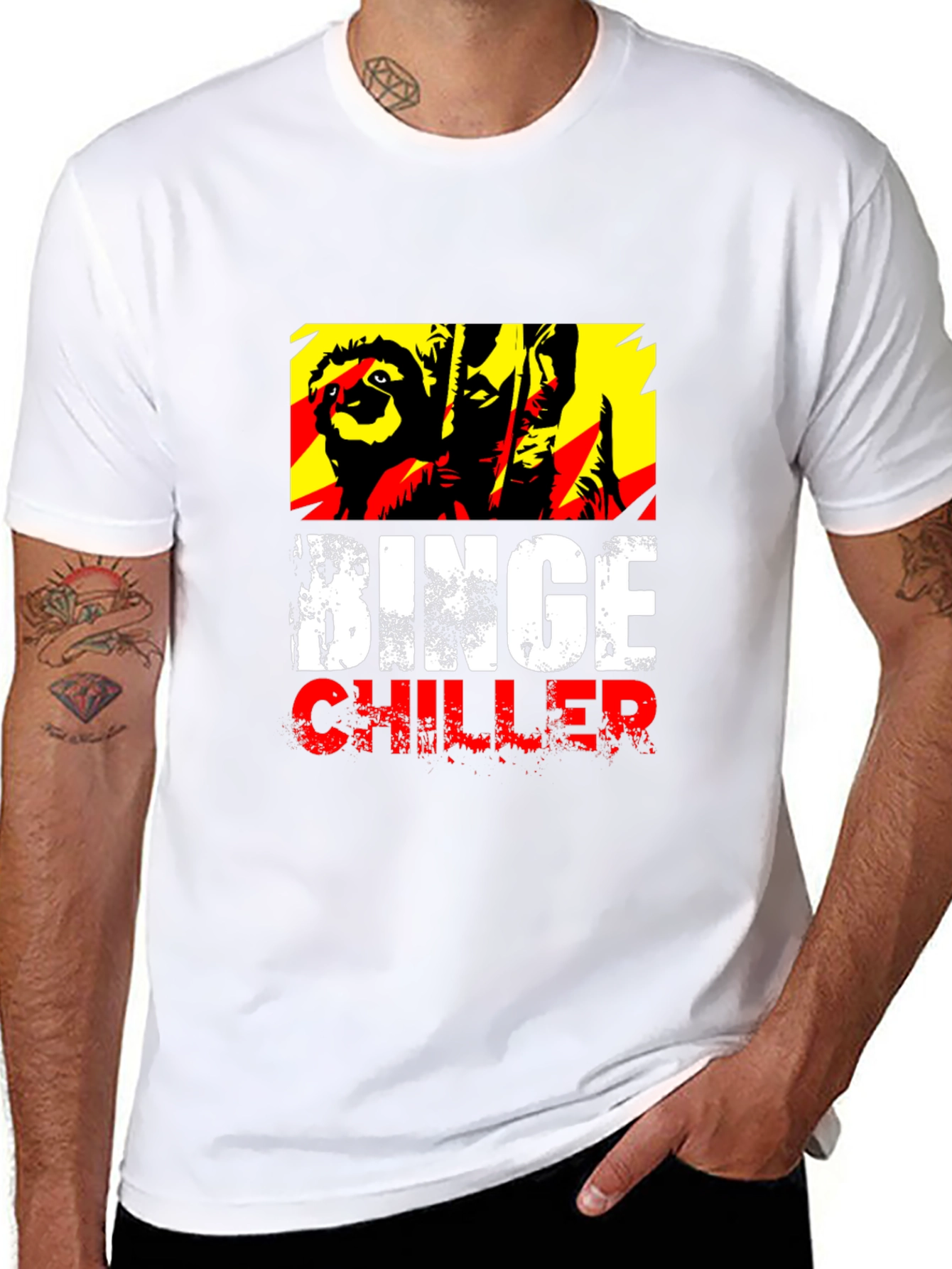 Binge Chiller T-Shirt: Relaxed Style