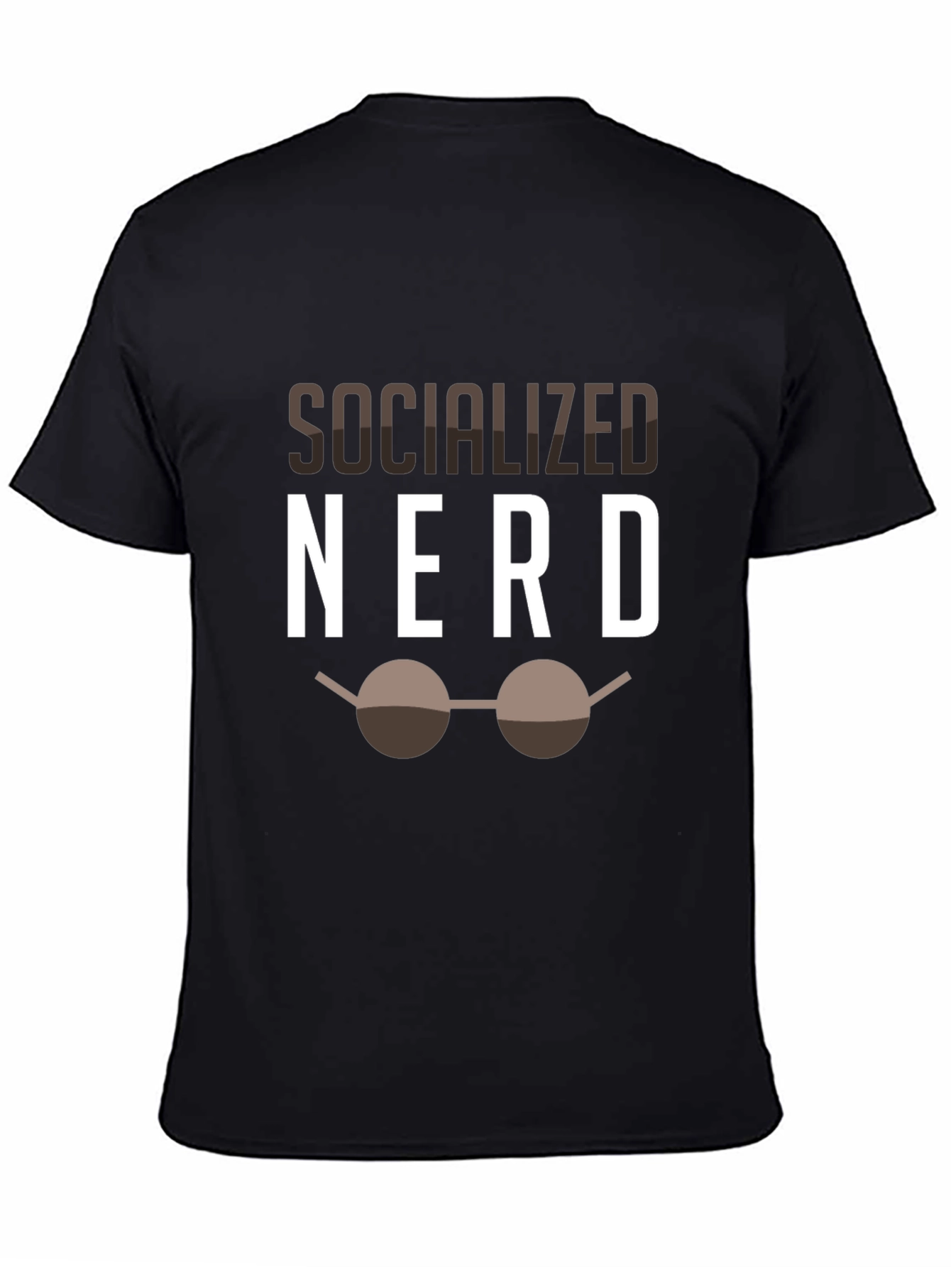 Socialized Nerd Graphic T-Shirt